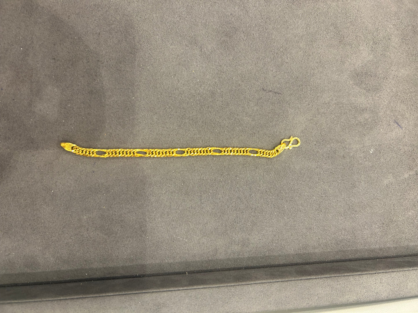 22ct gold baby bracelet