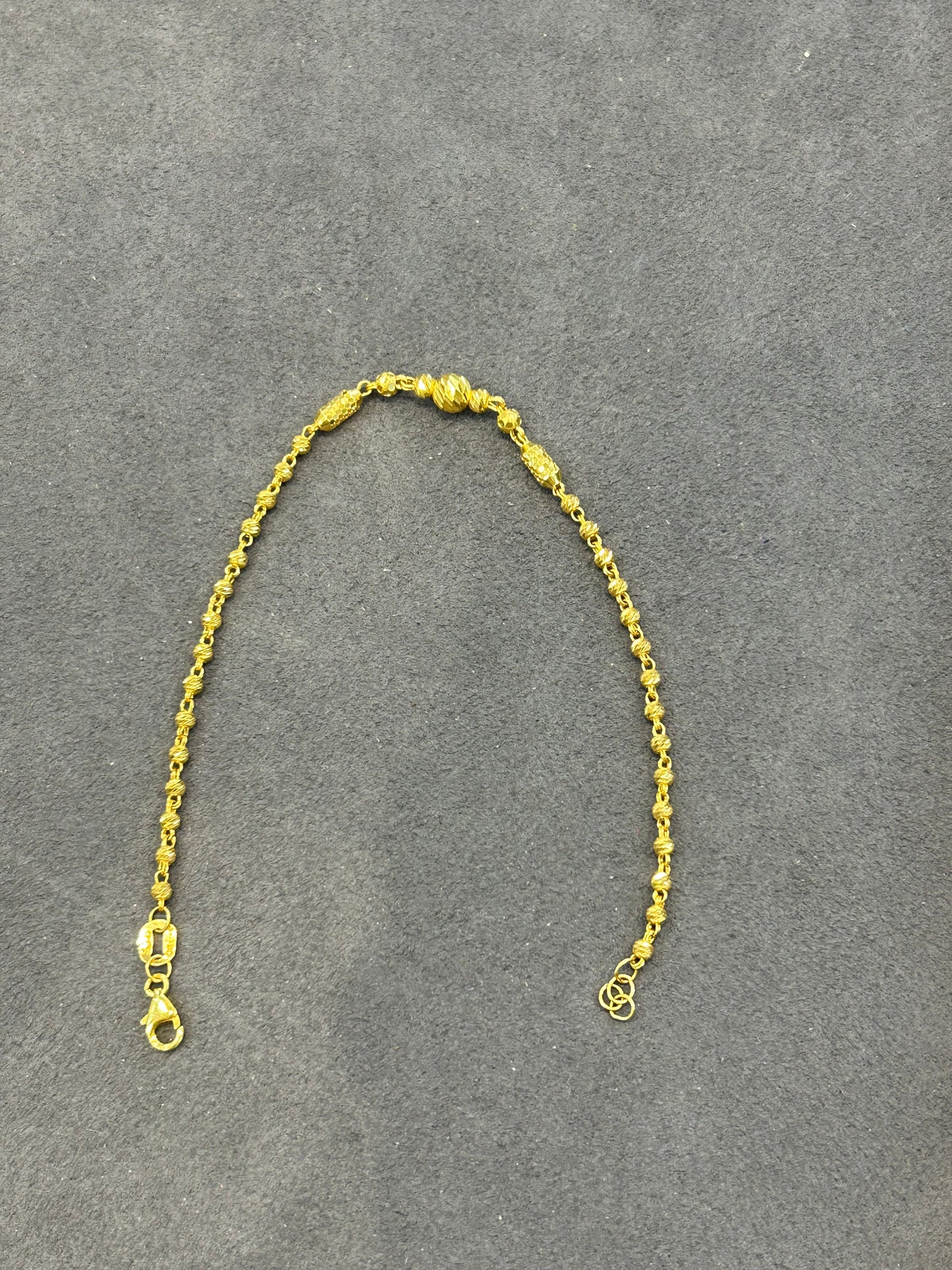 22ct gold bracelet 3.8 grams hallmarked