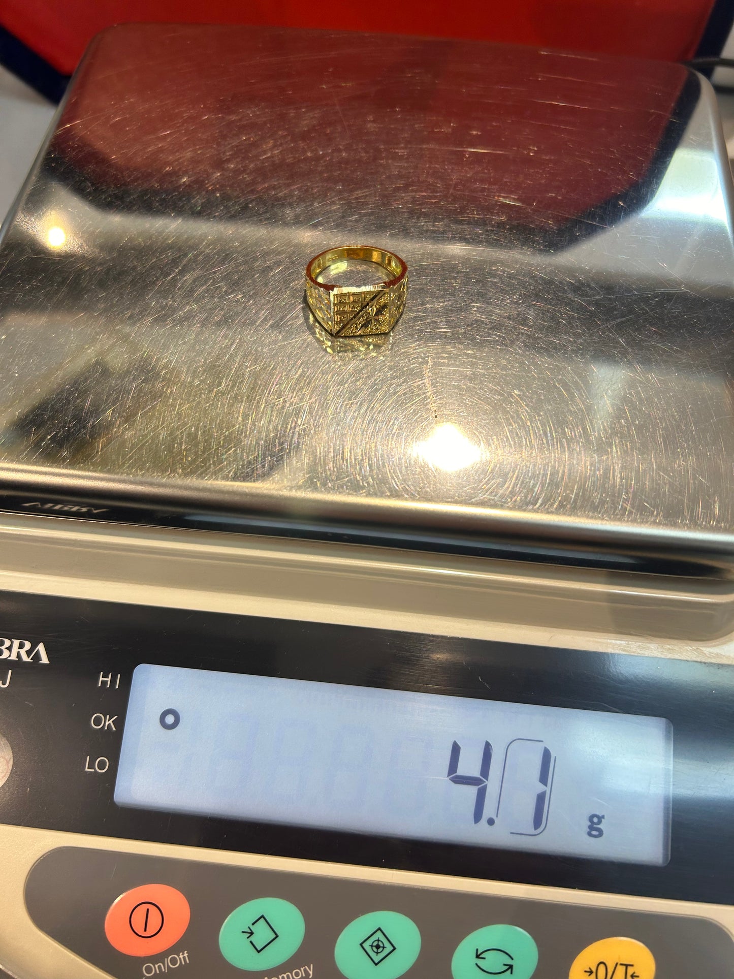 22ct Gold Men’s Ring – Size S (4.1g, Hallmarked)