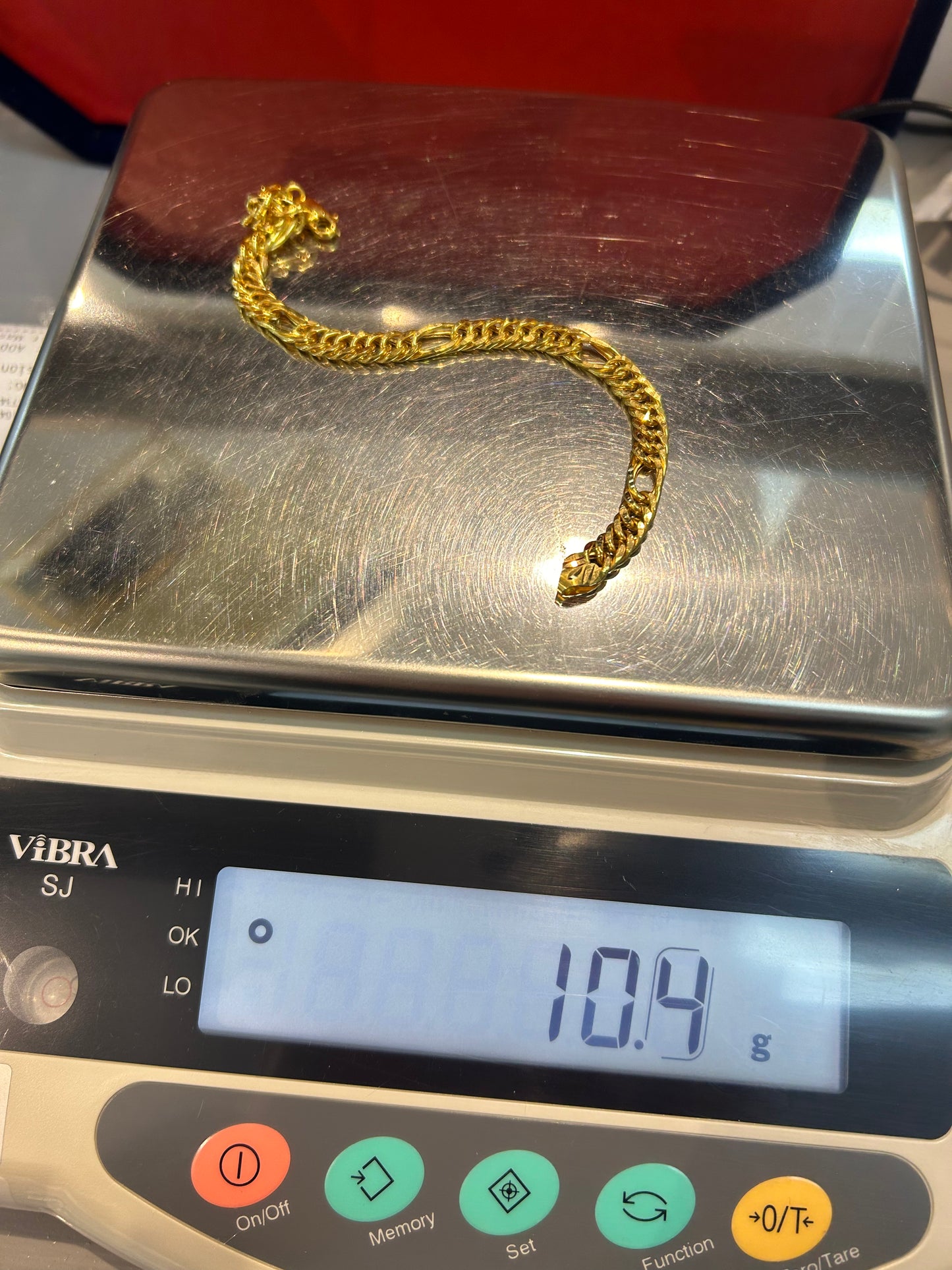 22ct Gold Men’s Bracelet – 10.4g (Hallmarked)