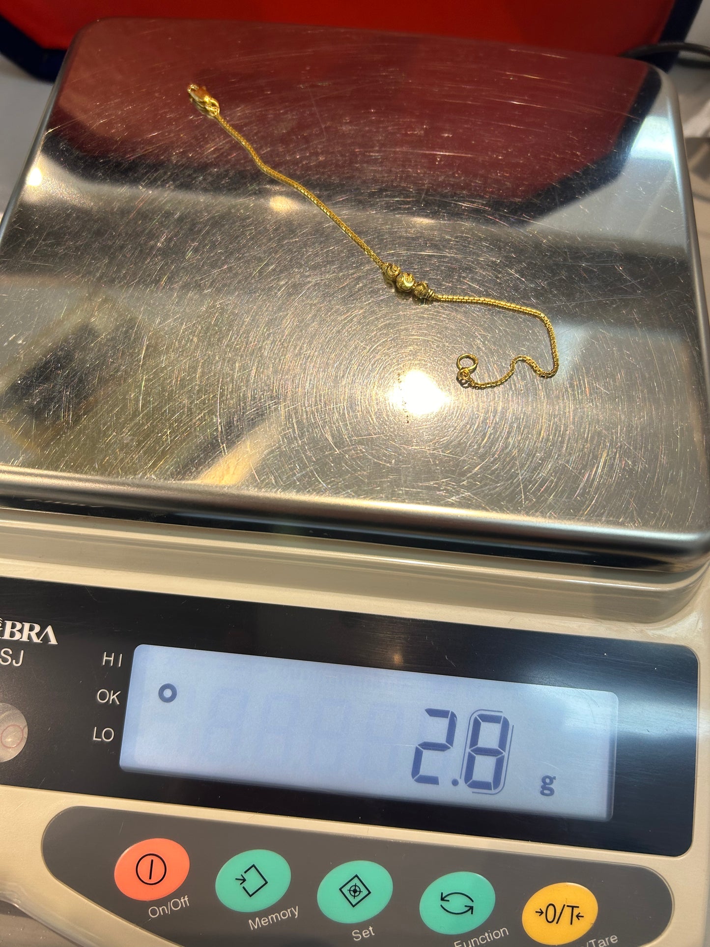 22ct Gold Ladies Bracelet – 2.8g (Hallmarked)