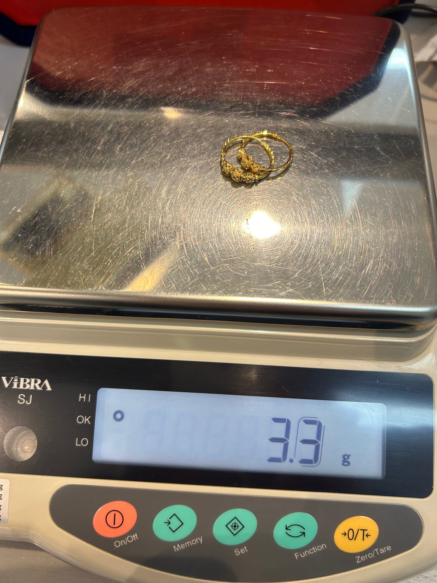 22ct Gold Earrings β 3.3g (Hallmarked)