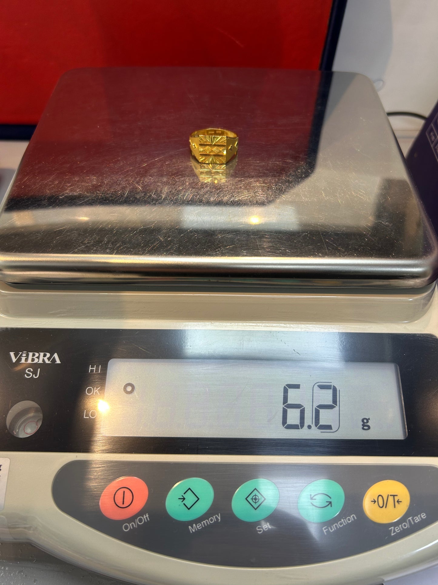 22ct Gold Ring Size U1/2 Hallmarked 6.2 grams