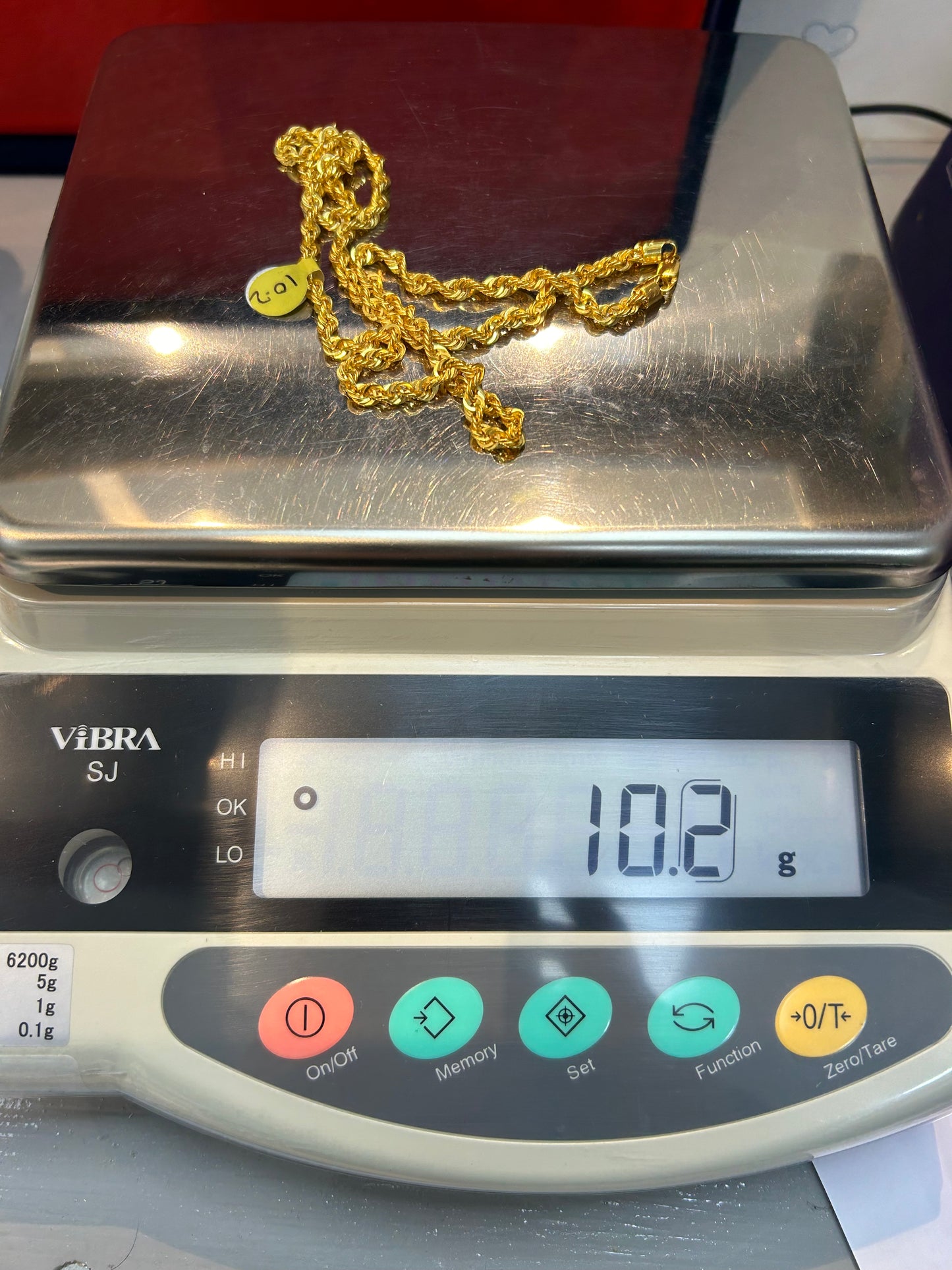 22ct Gold Chain 10.2 grams Hallmarked