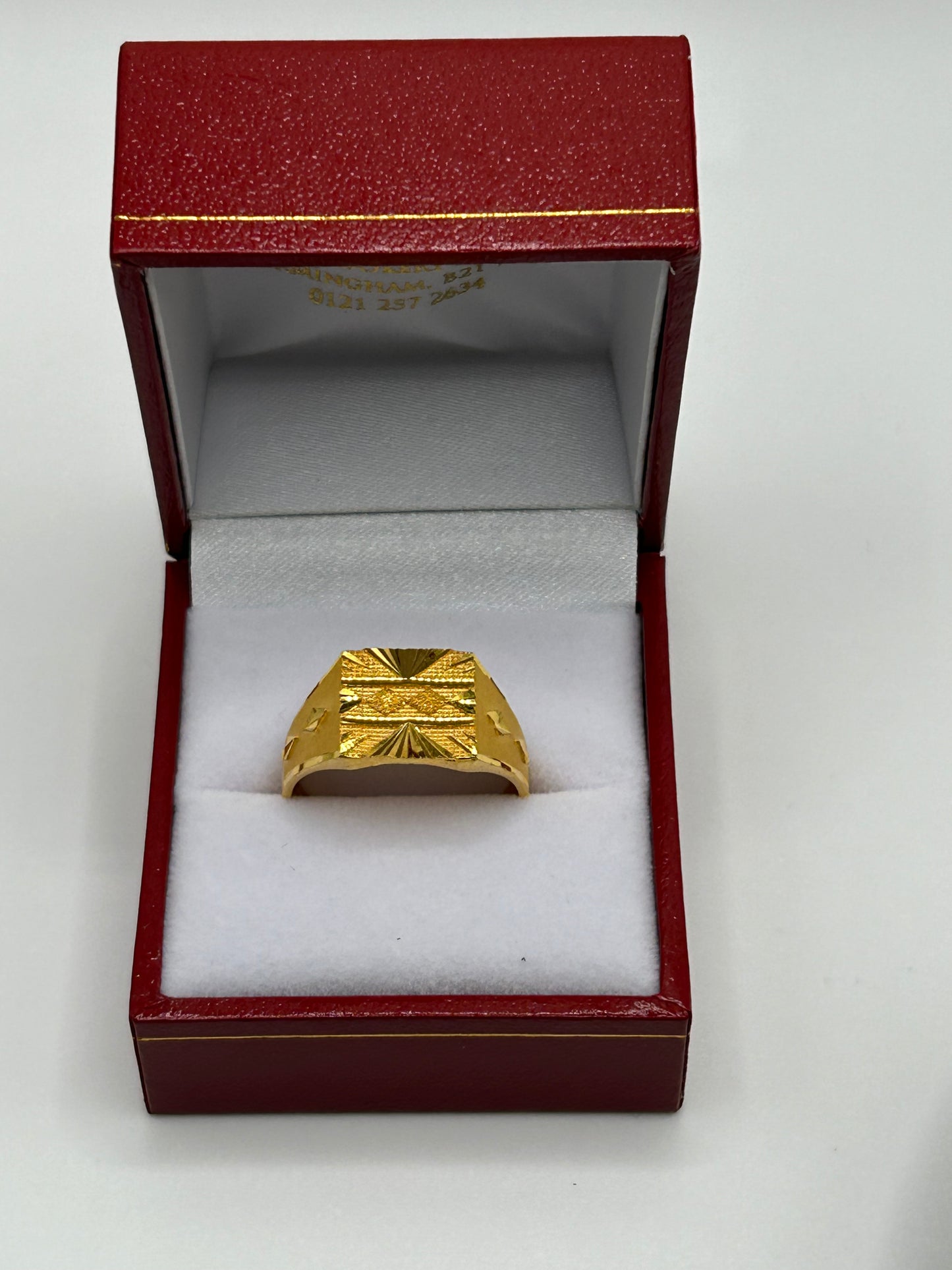 22ct Gold Ring Size U1/2 Hallmarked 6.2 grams