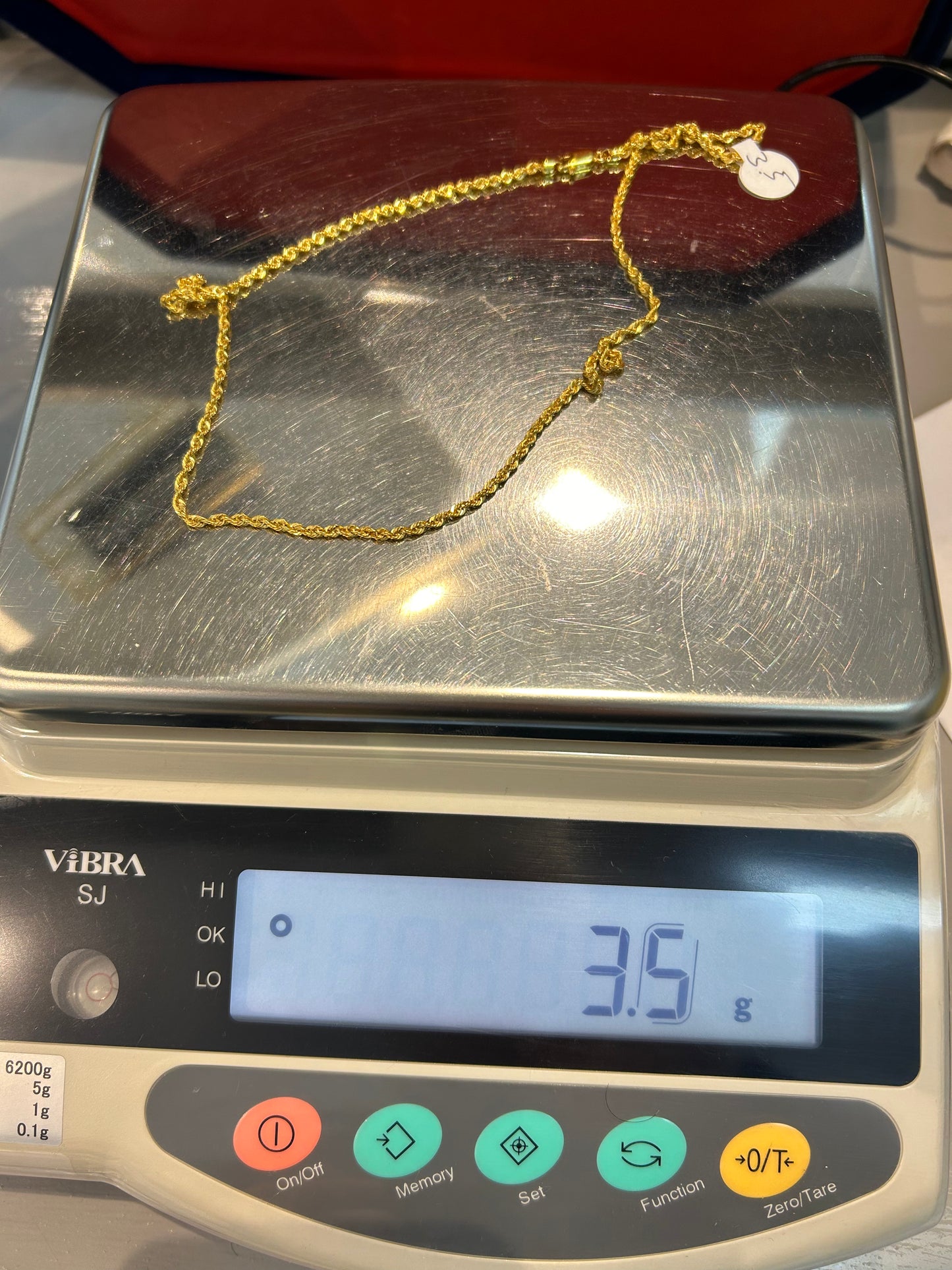 22ct Gold Chain – 3.5g – 18 Inch (Hallmarked)