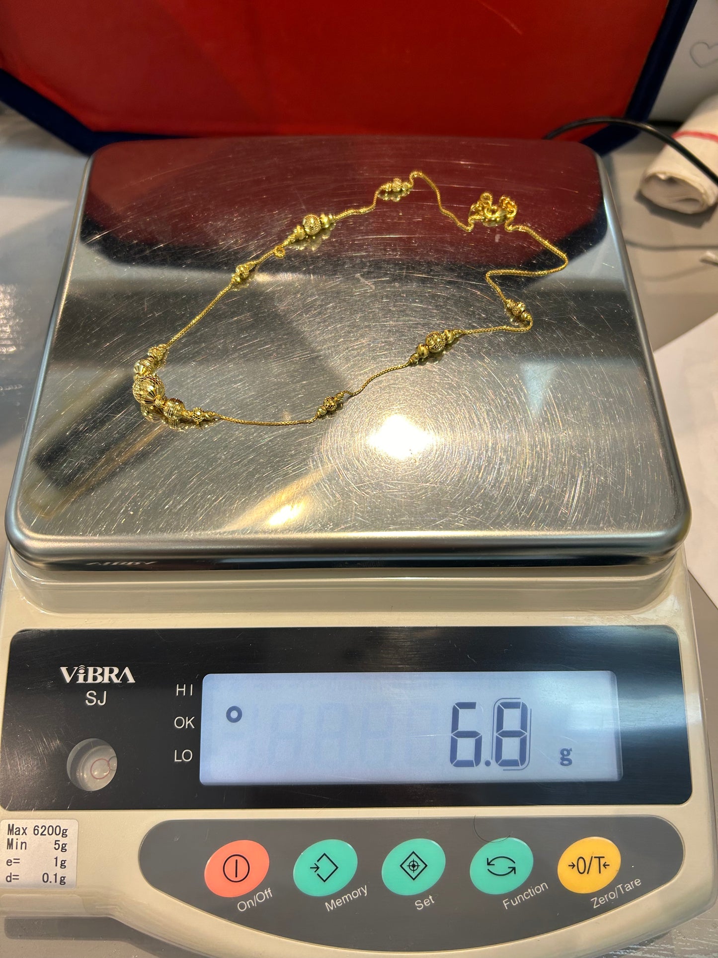 22ct Gold Chain – 6.8g – 18 Inch (Hallmarked)
