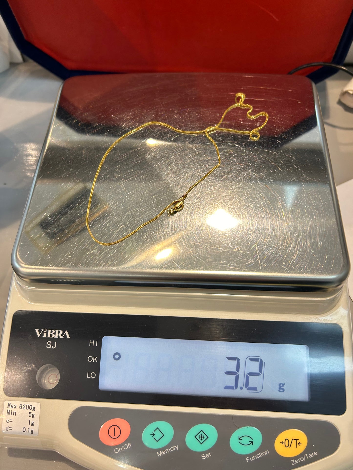 22ct Gold Chain – 3.2g – 18 Inch (Hallmarked)