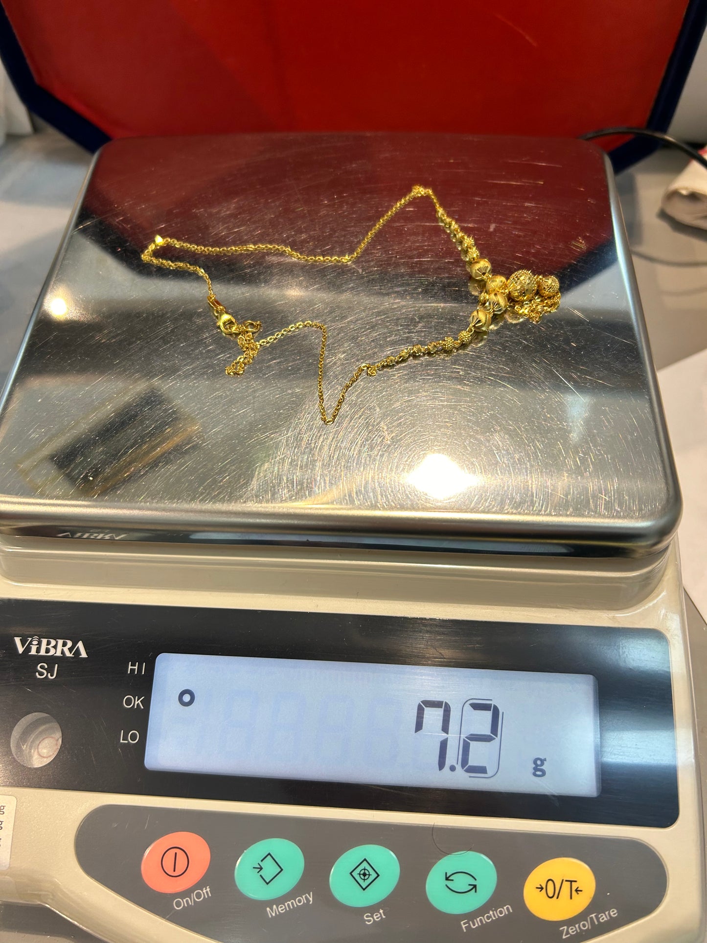 22ct Gold Chain – 7.2g 22inch (Hallmarked)