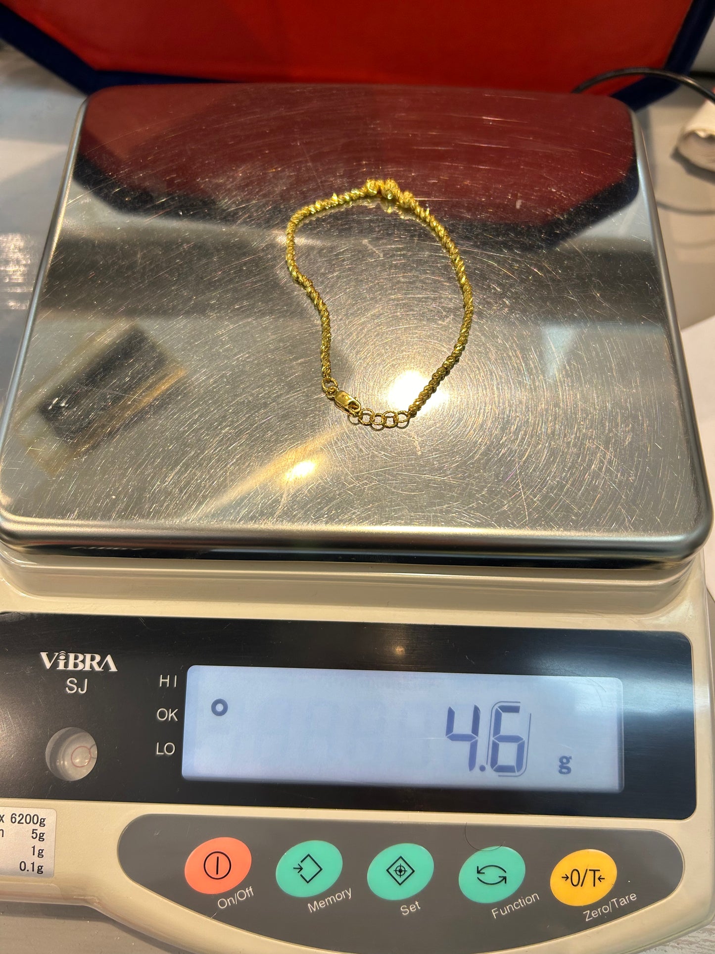 22ct Gold Ladies Bracelet – 4.6g – 8 Inch (Hallmarked)