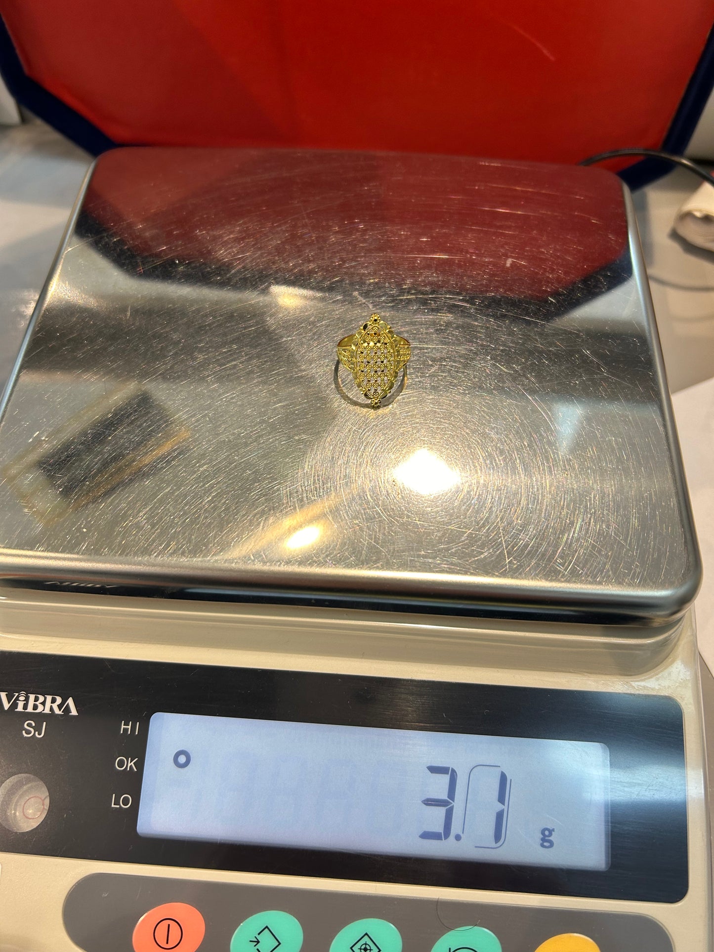 22ct Gold Ring – 3.1g – Size N½ (Hallmarked)