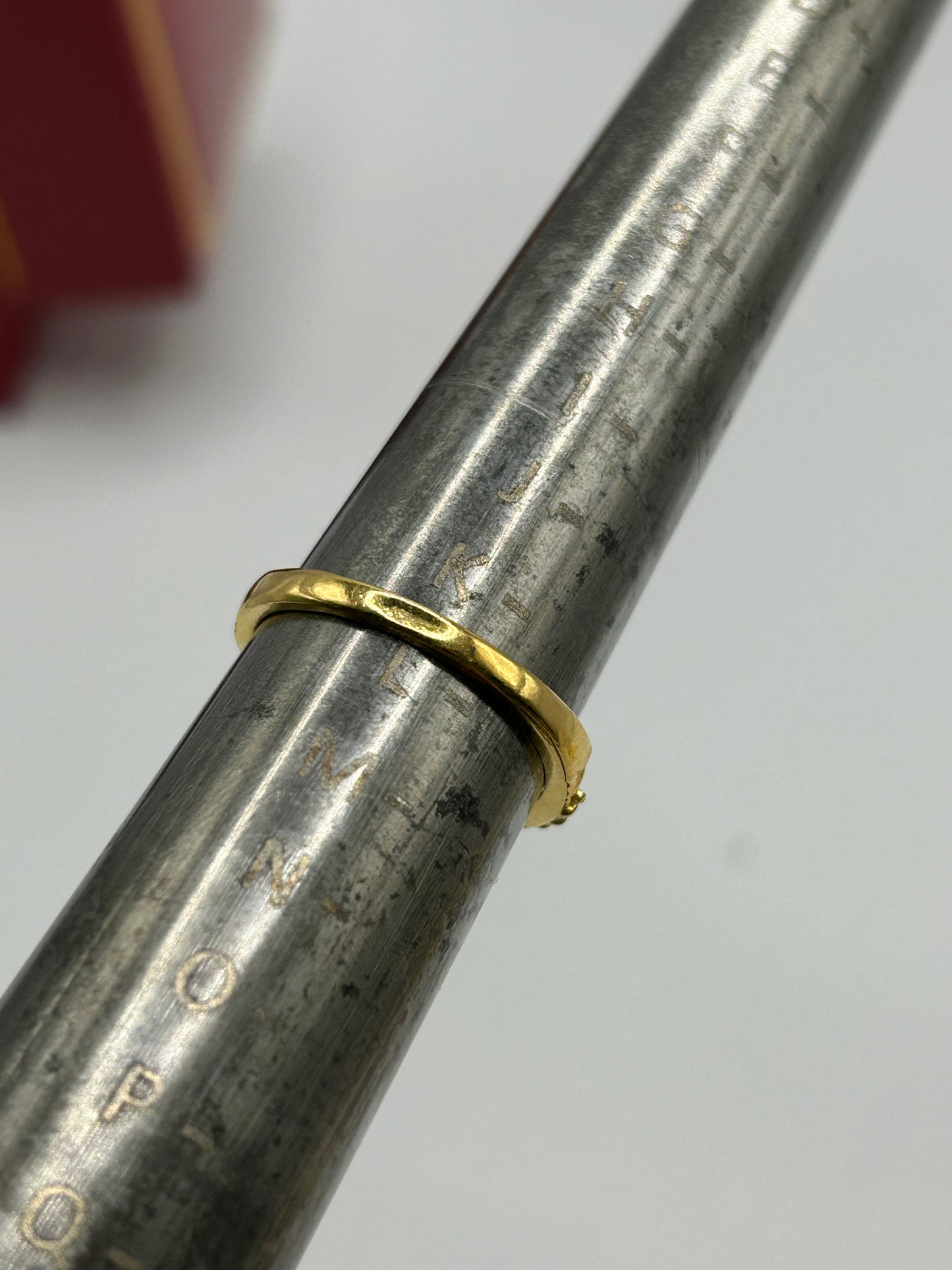 22ct Gold Ladies Ring 3.1 grams Hallmarked Size k1/2