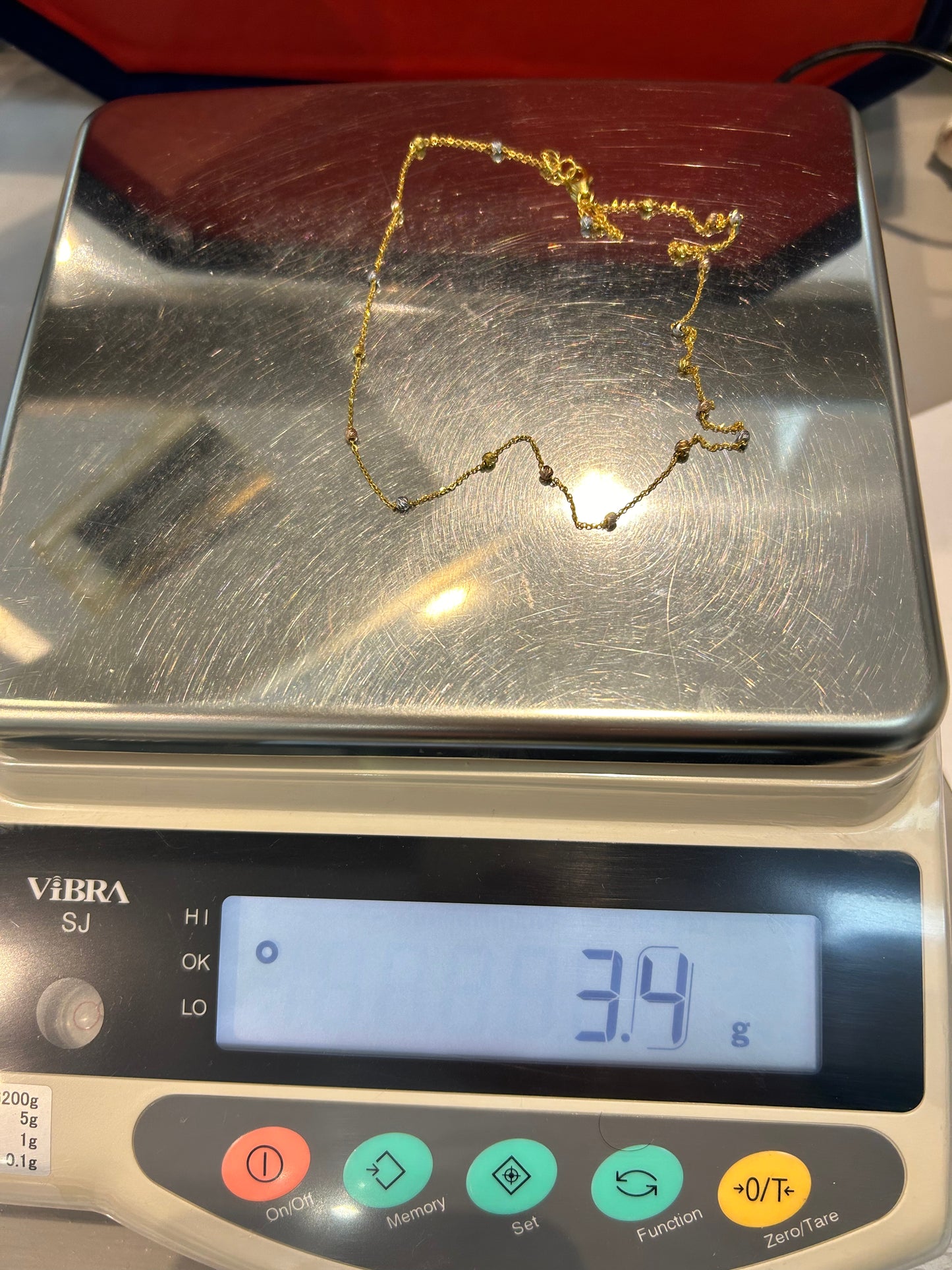 22ct Gold Chain – 3.4g – 18 Inch (Hallmarked)