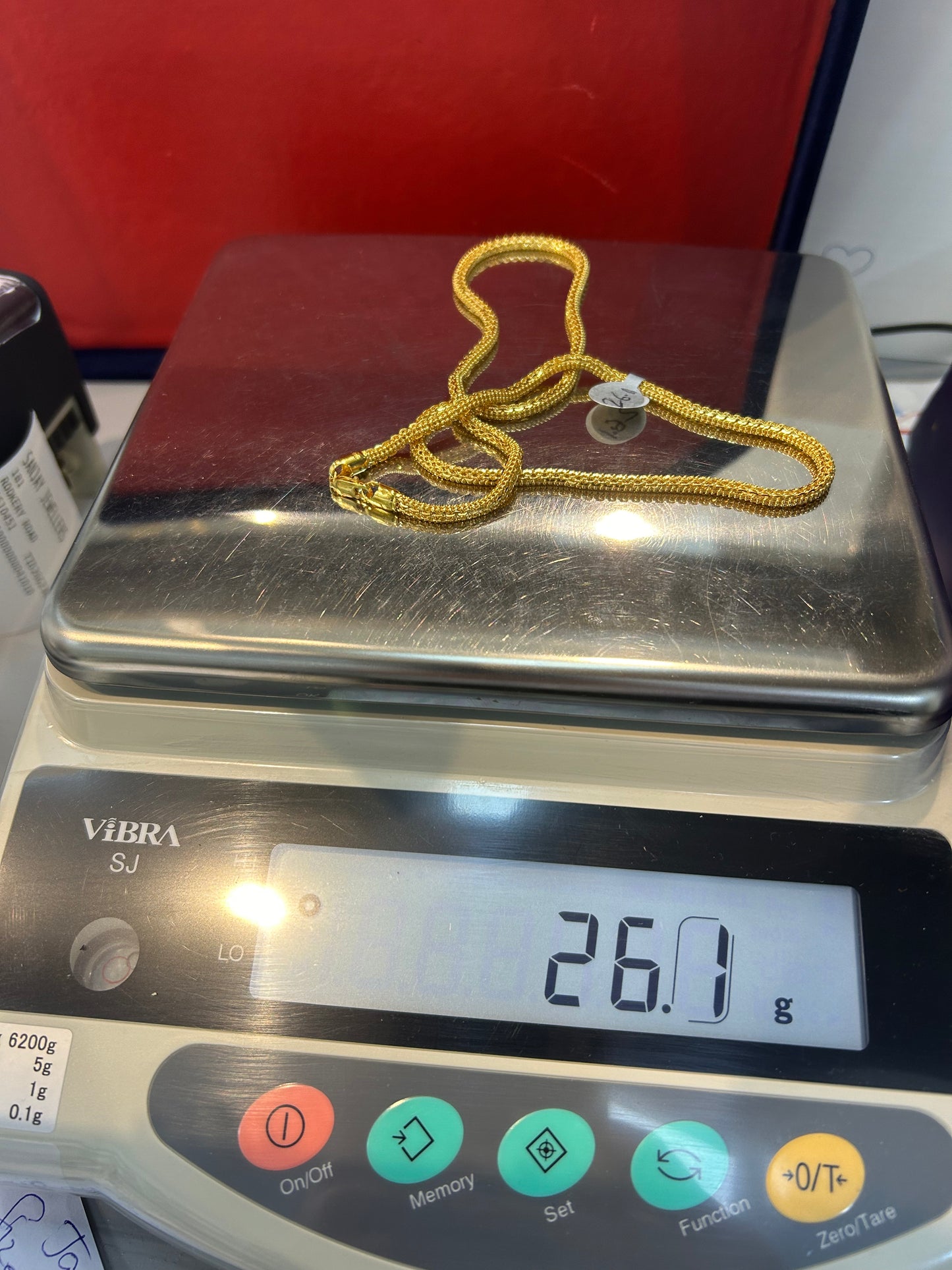 Exquisite 22ct Gold Chain - 26.1 grams, 22 Inches (Hallmarked)