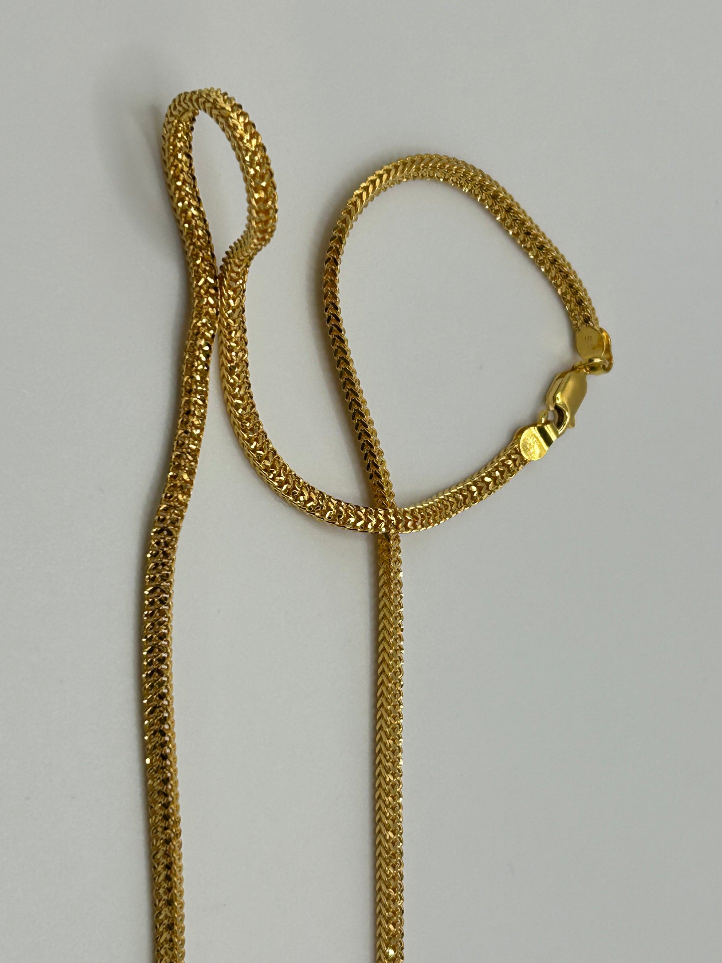 Exquisite 22ct Gold Chain - 21.2 grams, 22 Inches (Hallmarked)
