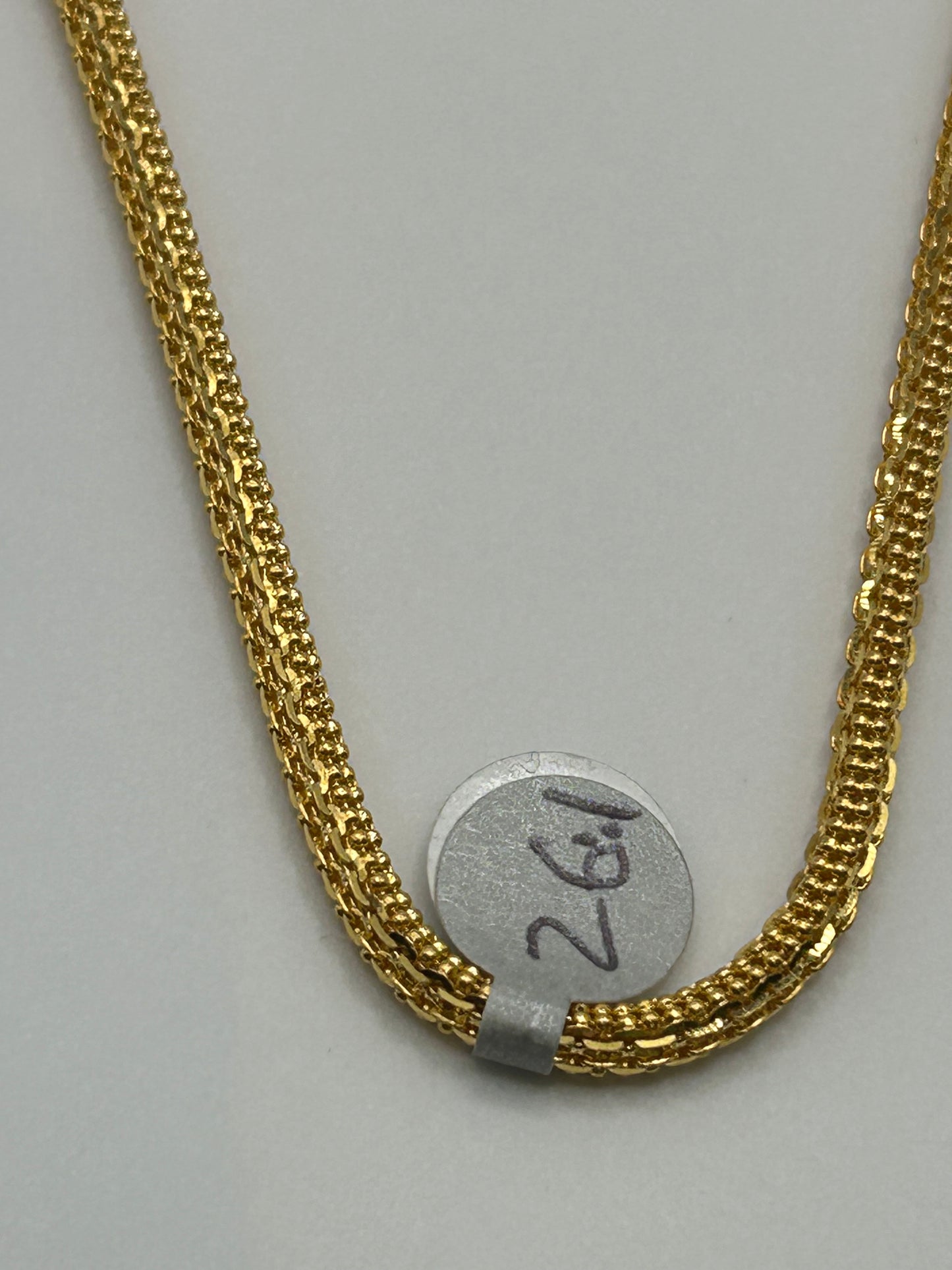 Exquisite 22ct Gold Chain - 26.1 grams, 22 Inches (Hallmarked)