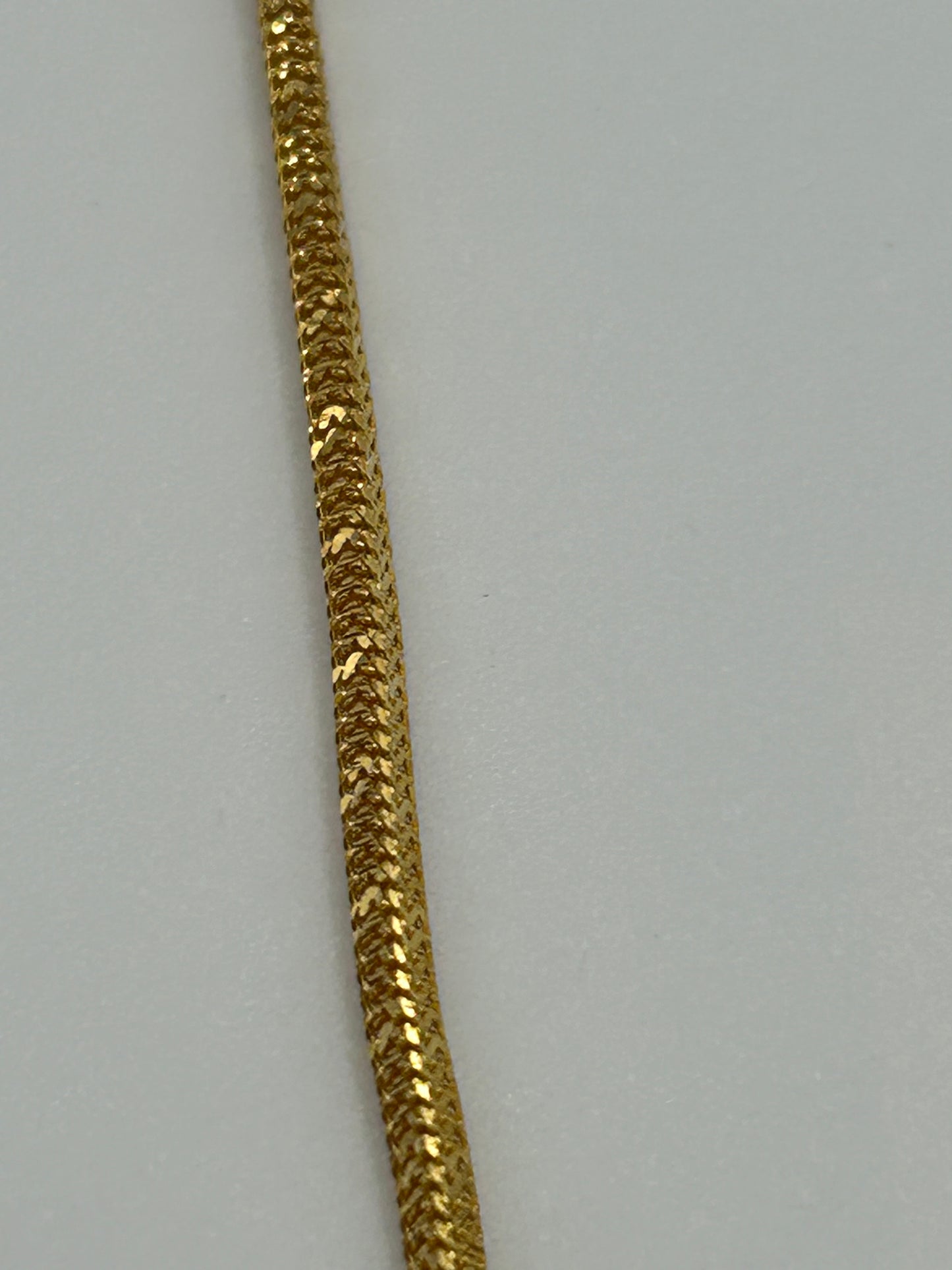 Classic 22ct Gold Chain - 19.3 grams, 22 Inches (Hallmarked)