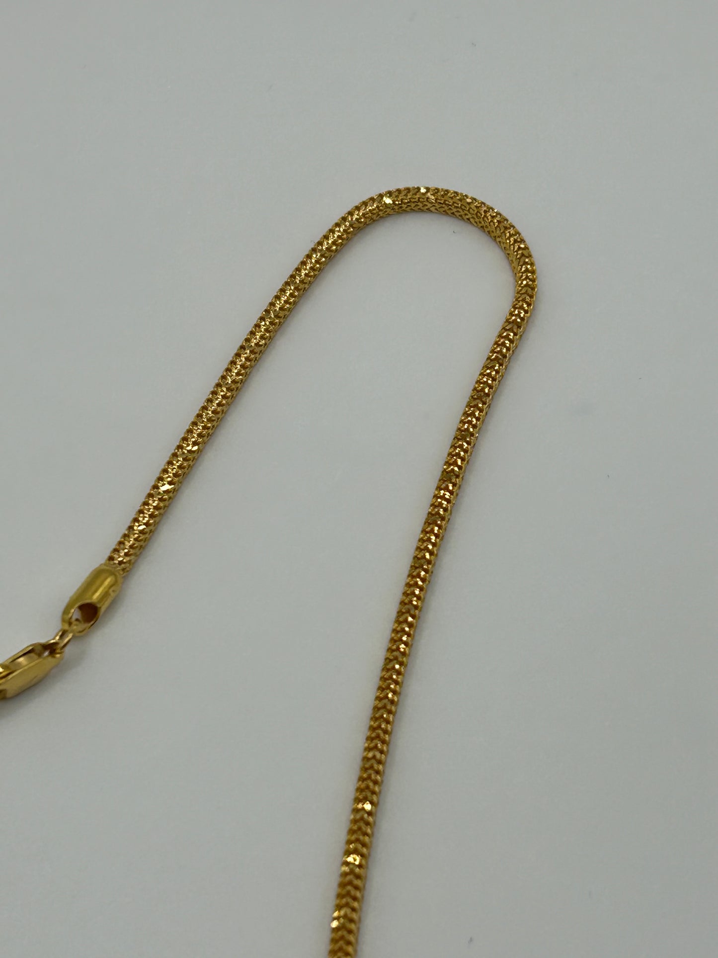 Classic 22ct Gold Chain - 19.3 grams, 22 Inches (Hallmarked)