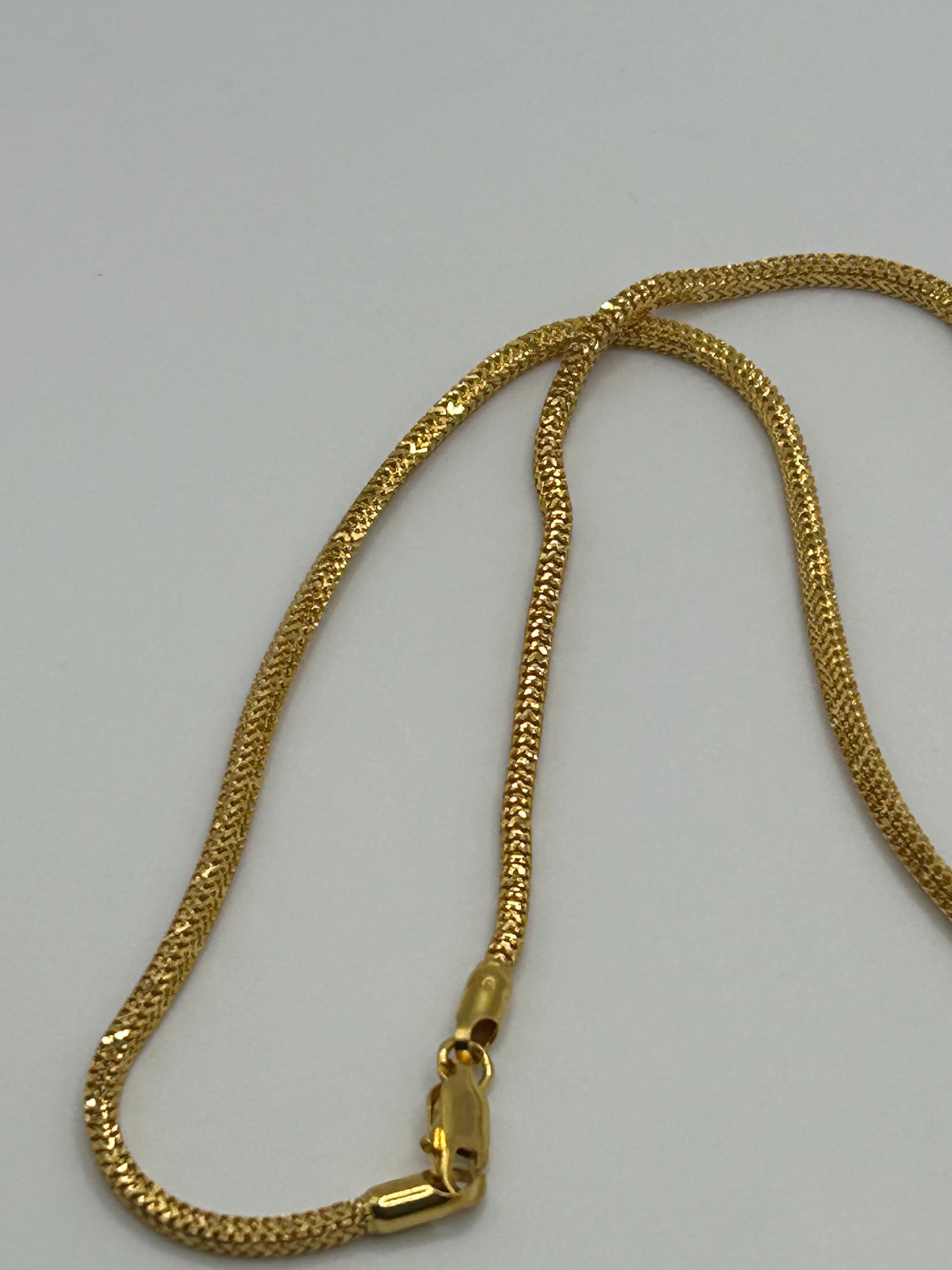 Classic 22ct Gold Chain - 19.3 grams, 22 Inches (Hallmarked)