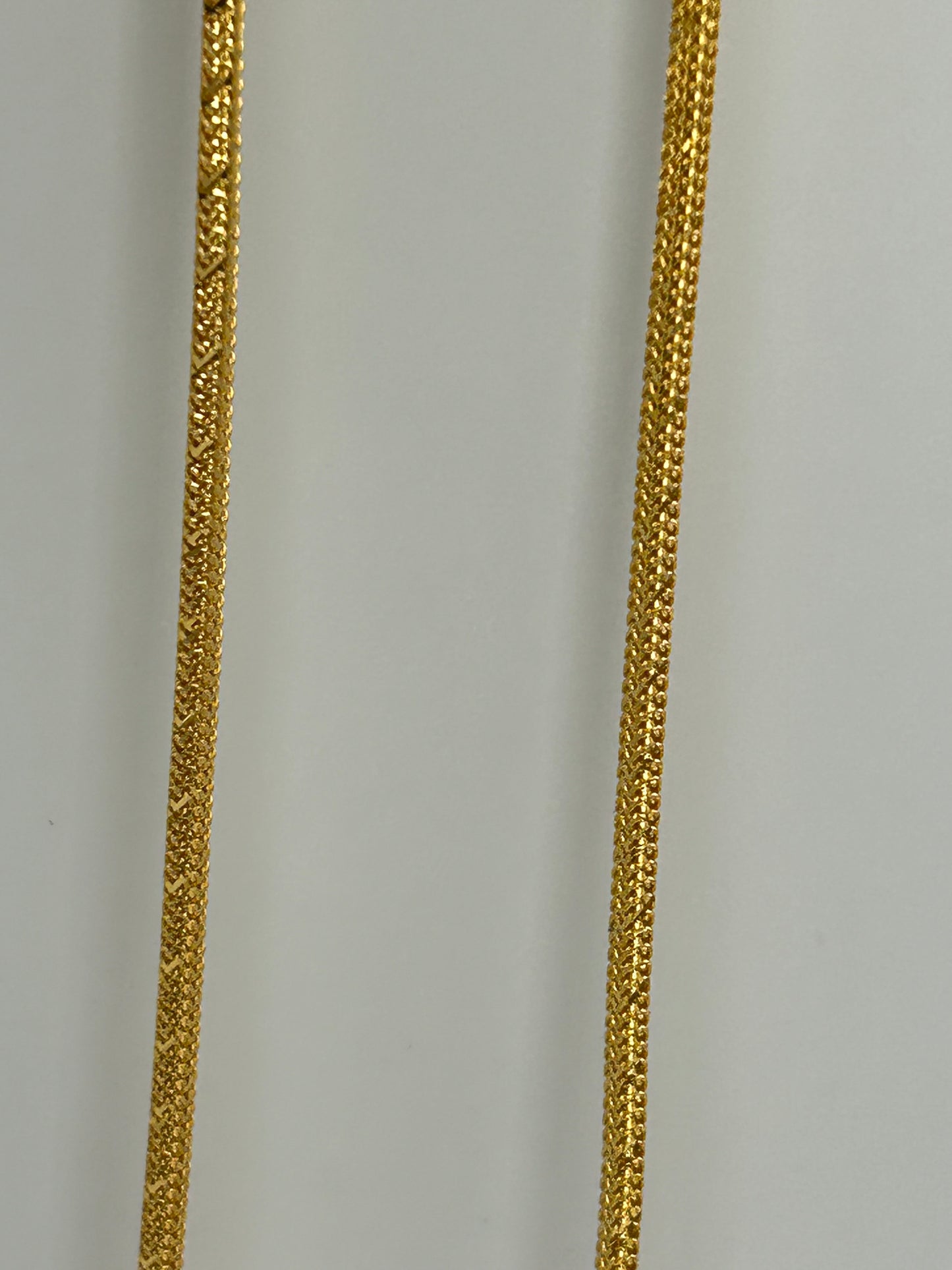 Classic 22ct Gold Chain - 19.3 grams, 22 Inches (Hallmarked)