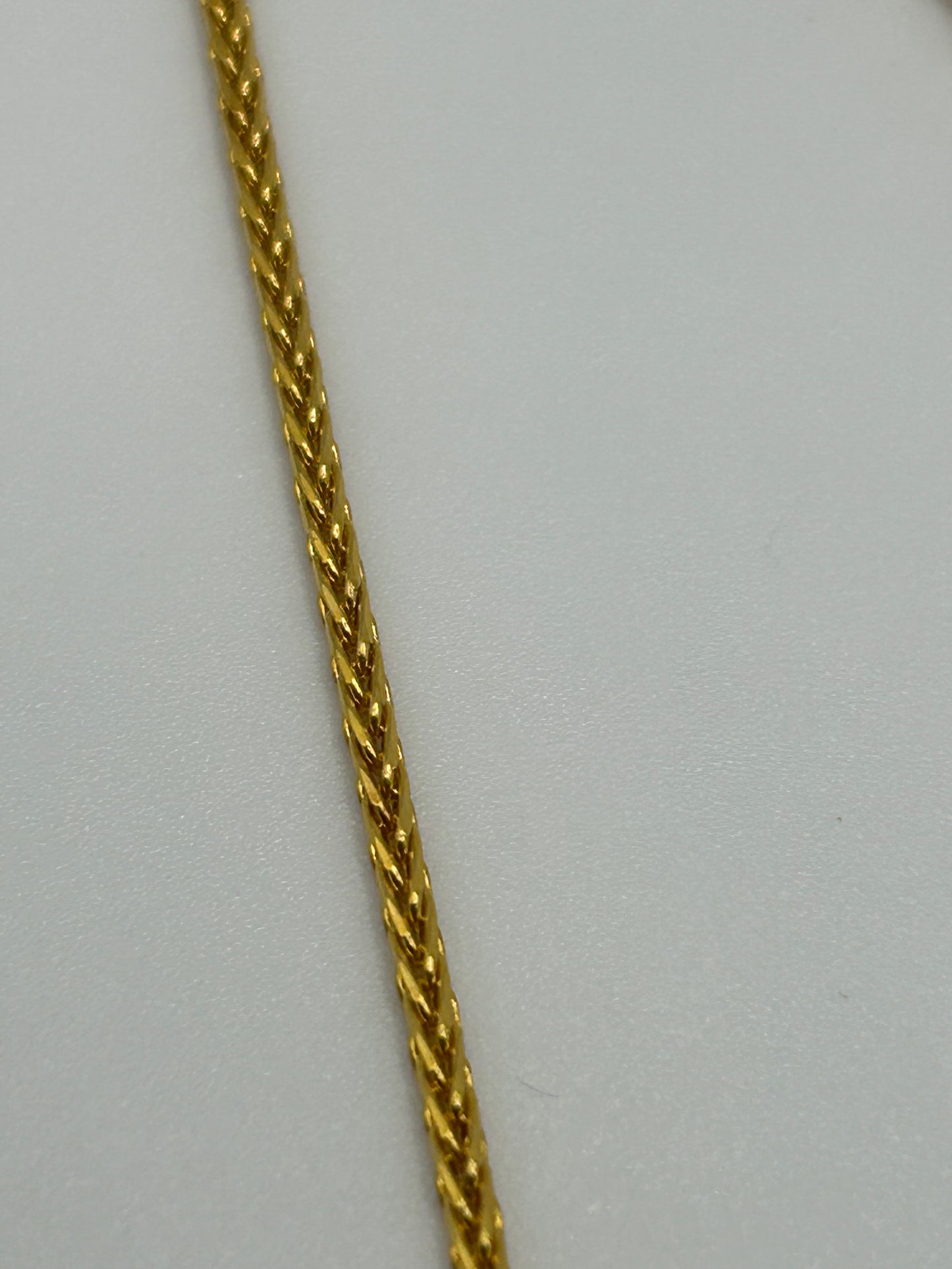 22ct Gold Chain - 11.0 grams, 20 Inches (Hallmarked)