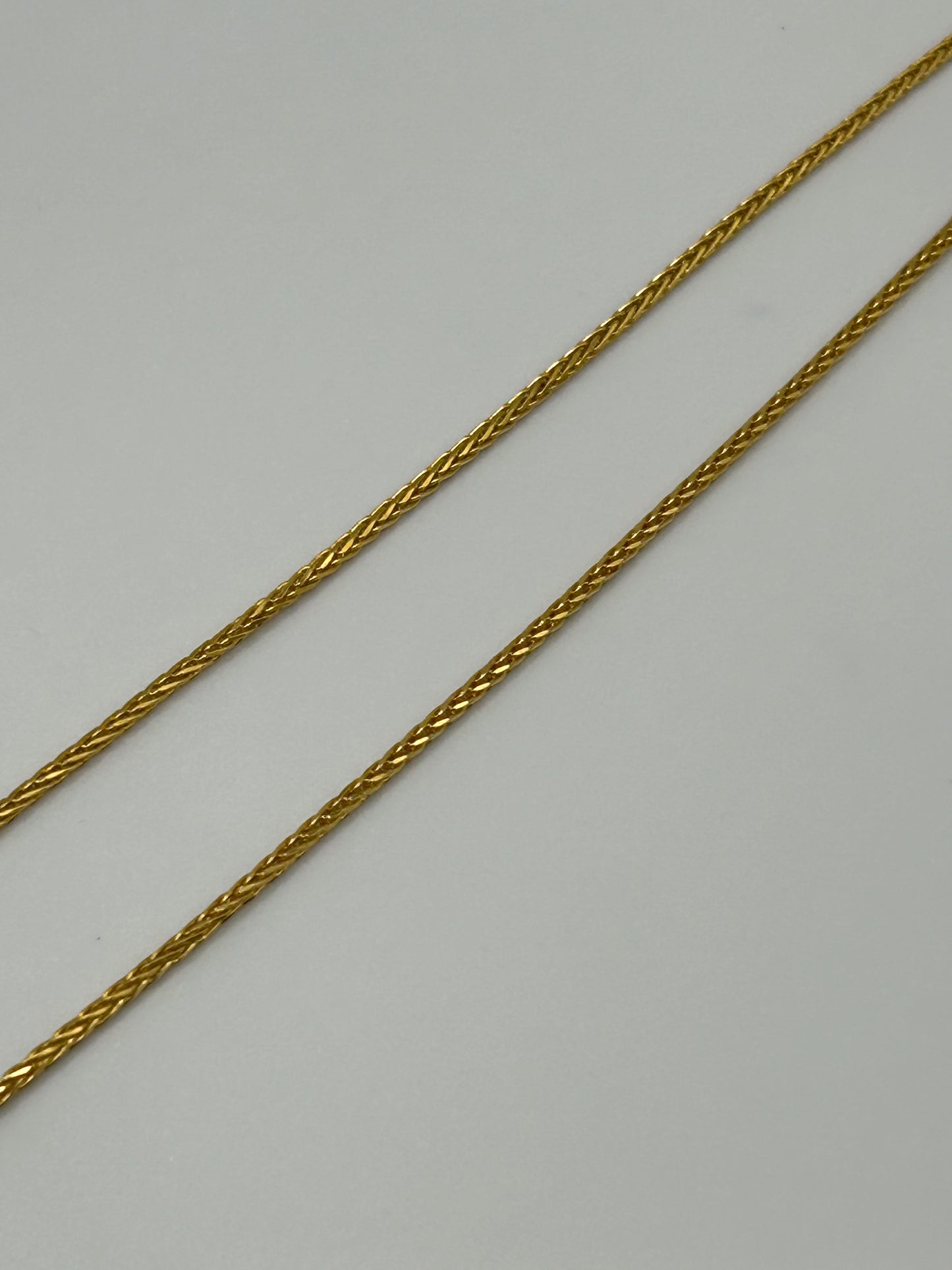 22ct Gold Chain - 11.0 grams, 20 Inches (Hallmarked)