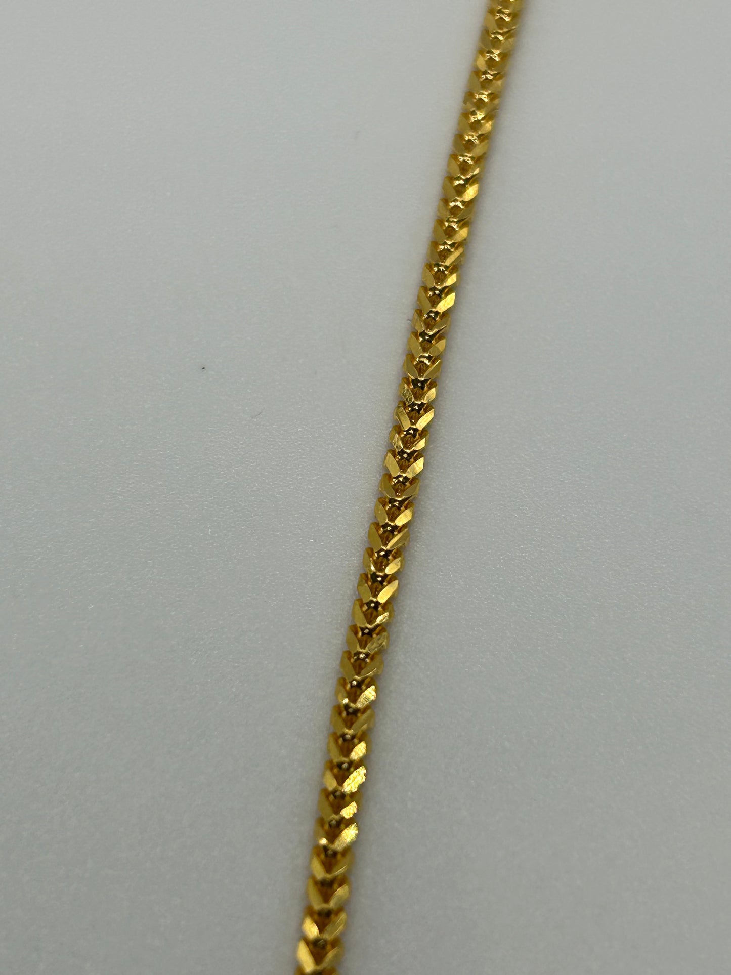 Classic 22ct Gold Chain - 12.0 grams, 20 Inches (Hallmarked)