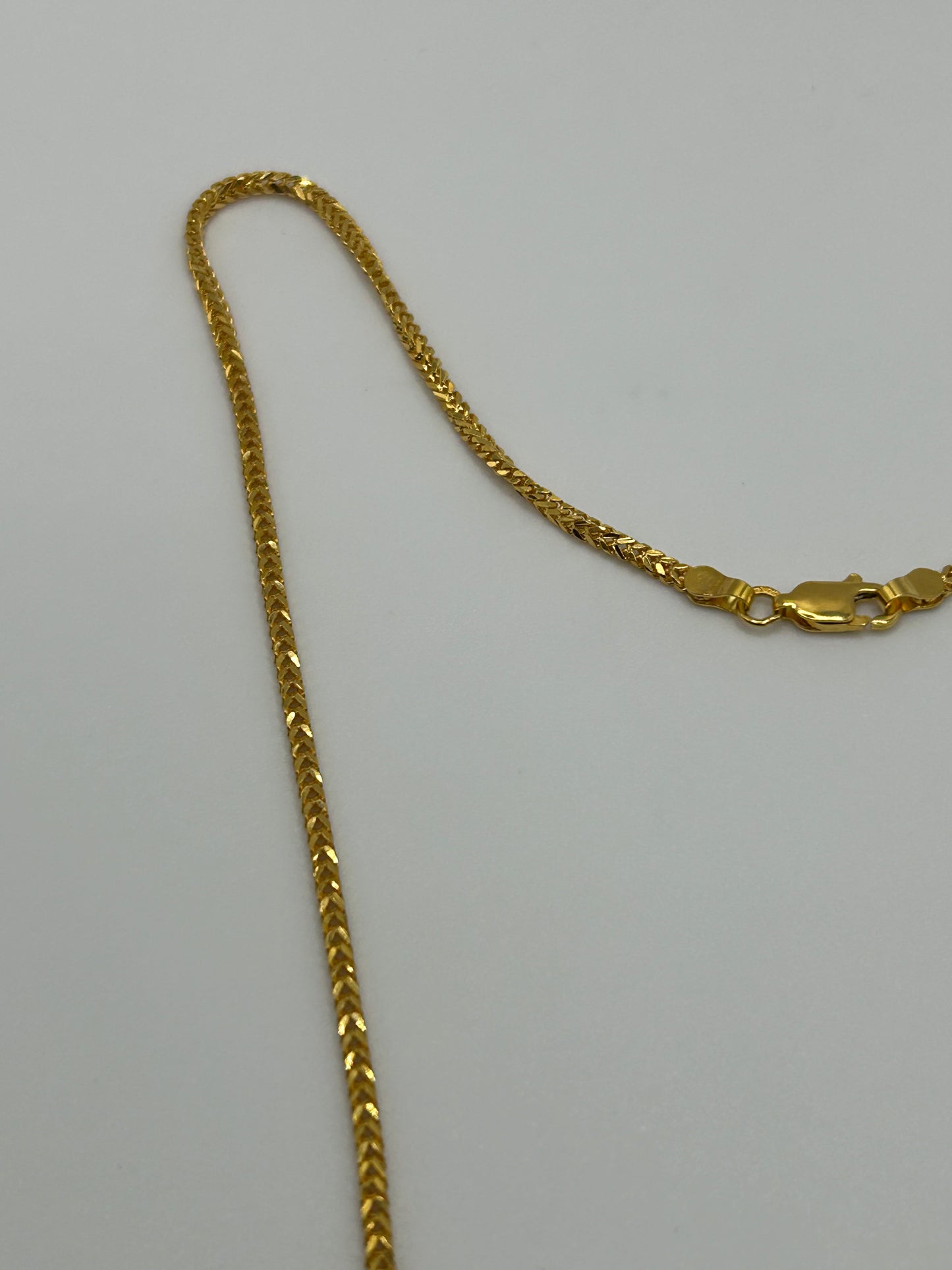 Classic 22ct Gold Chain - 12.0 grams, 20 Inches (Hallmarked)