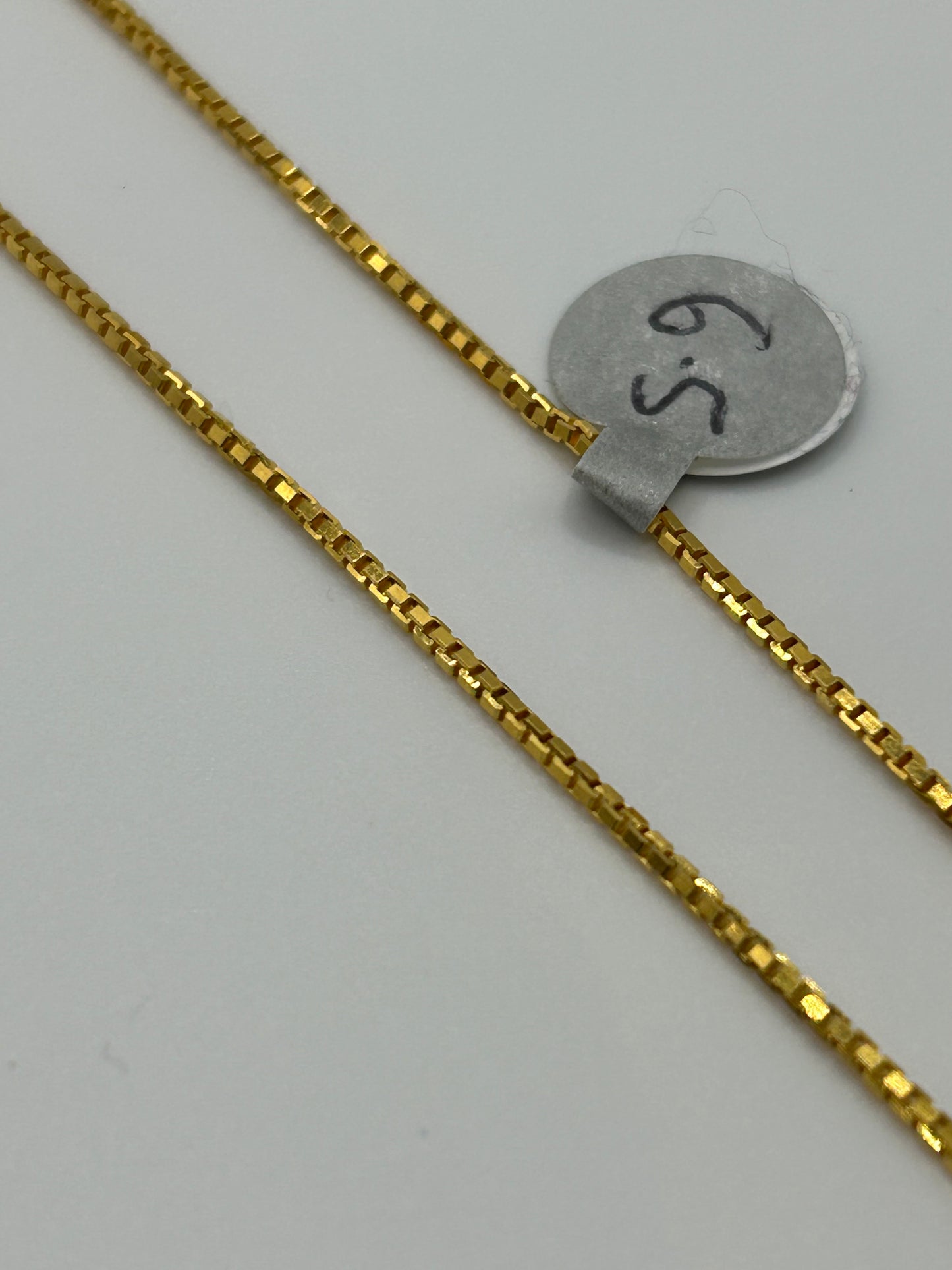 22ct Gold Chain 6.5 grams 18 Inch Hallmarked