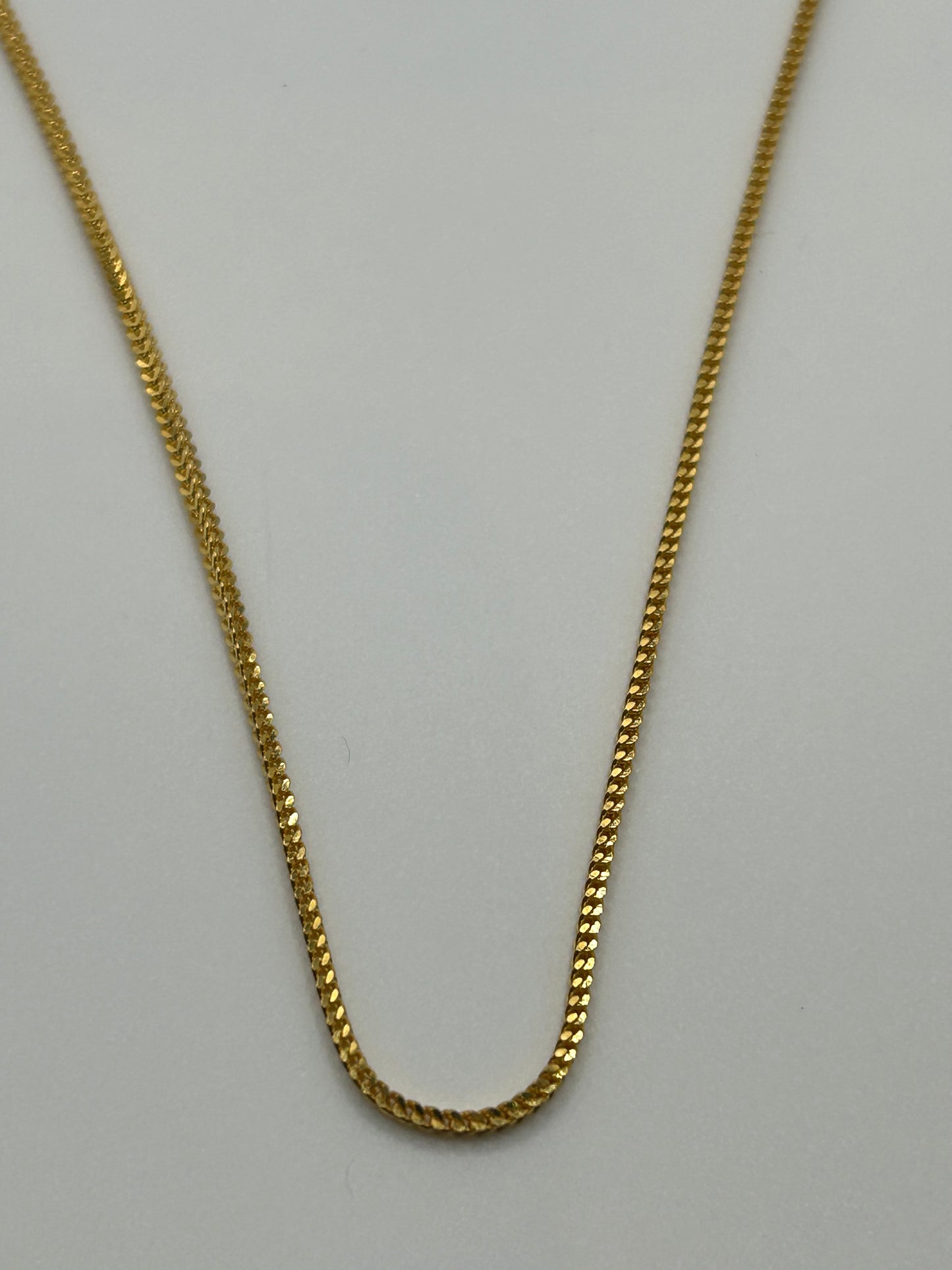 22ct Gold Chain 7.3 grams Solid 18 Inch Hallmarked