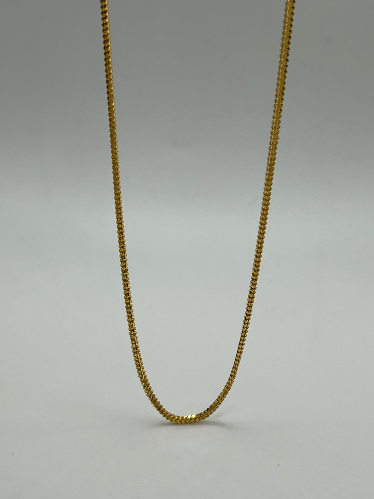 22ct Gold Chain 7.3 grams Solid 18 Inch Hallmarked