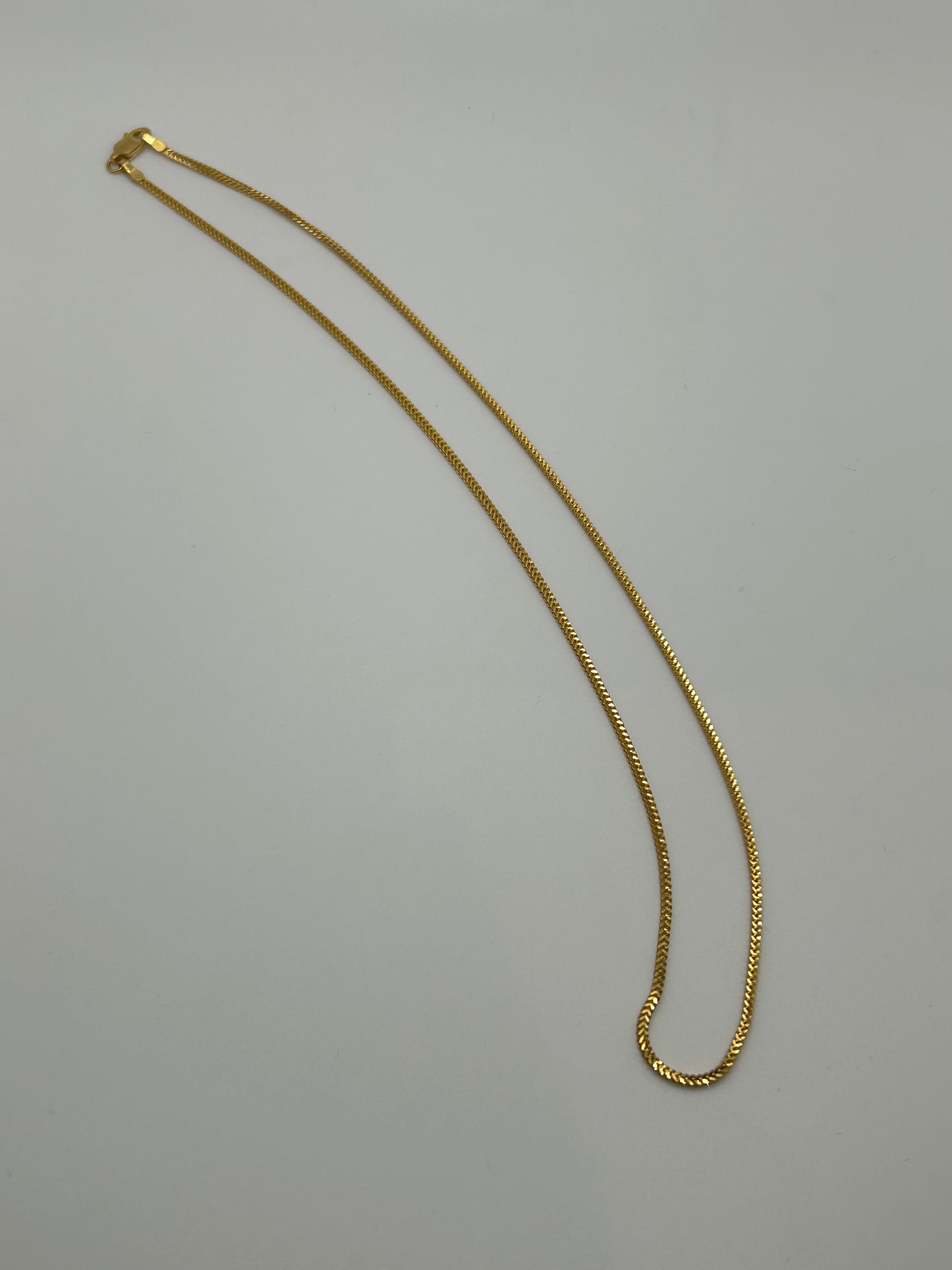 22ct Gold Chain 7.3 grams Solid 18 Inch Hallmarked