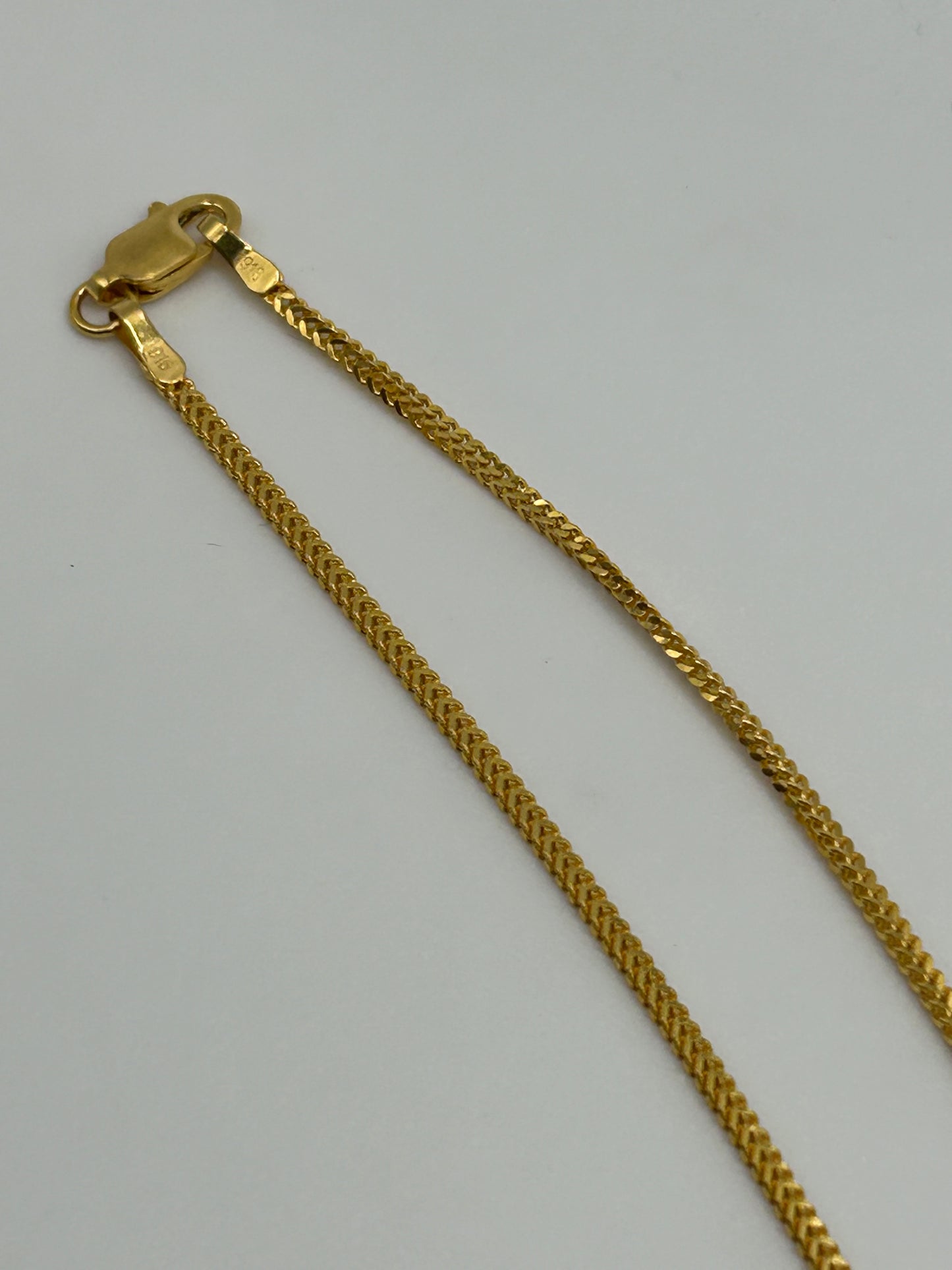 22ct Gold Chain 7.3 grams Solid 18 Inch Hallmarked