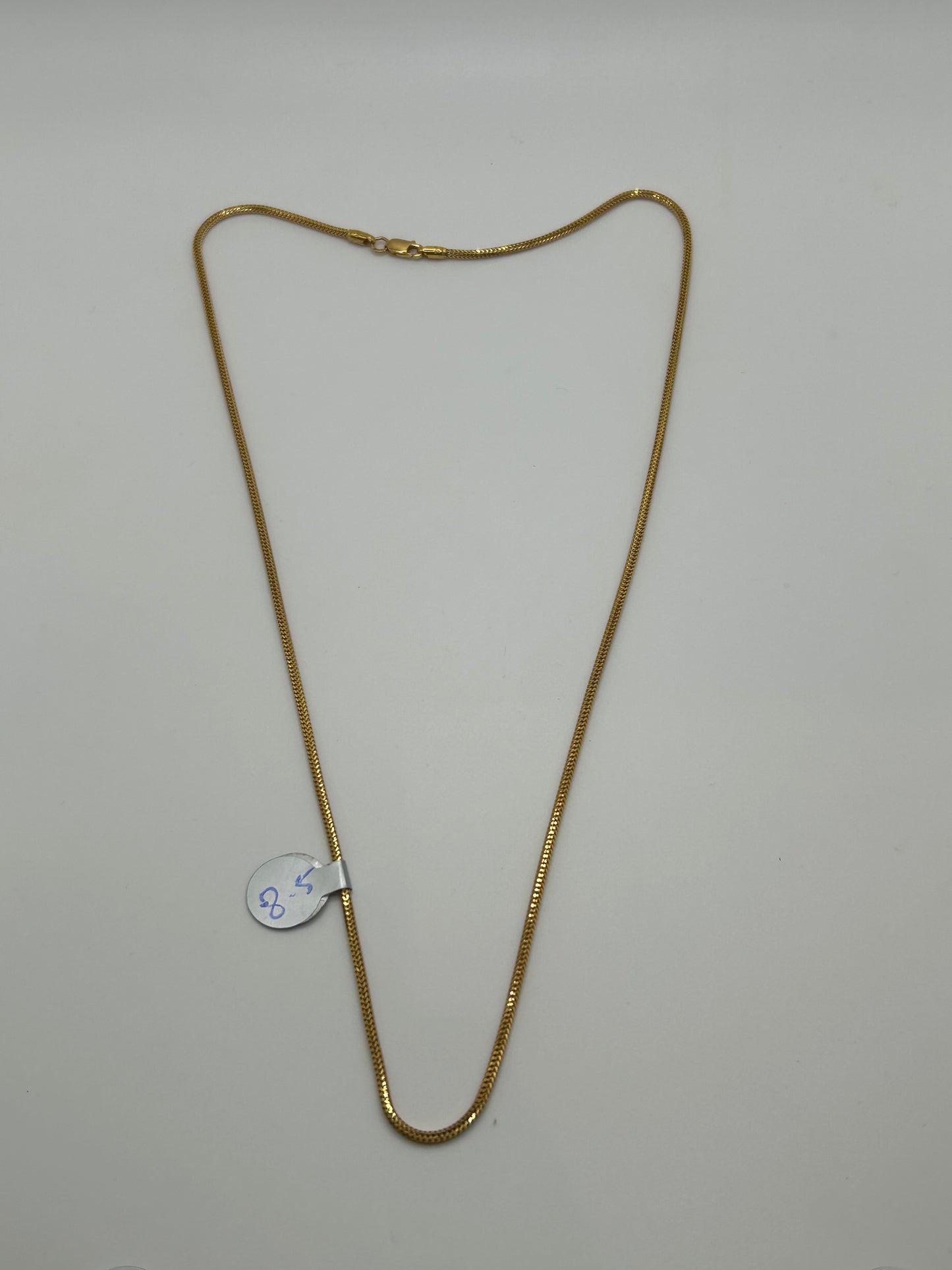 22ct Gold Chain 8.5 grams 20 inch Hallmarked