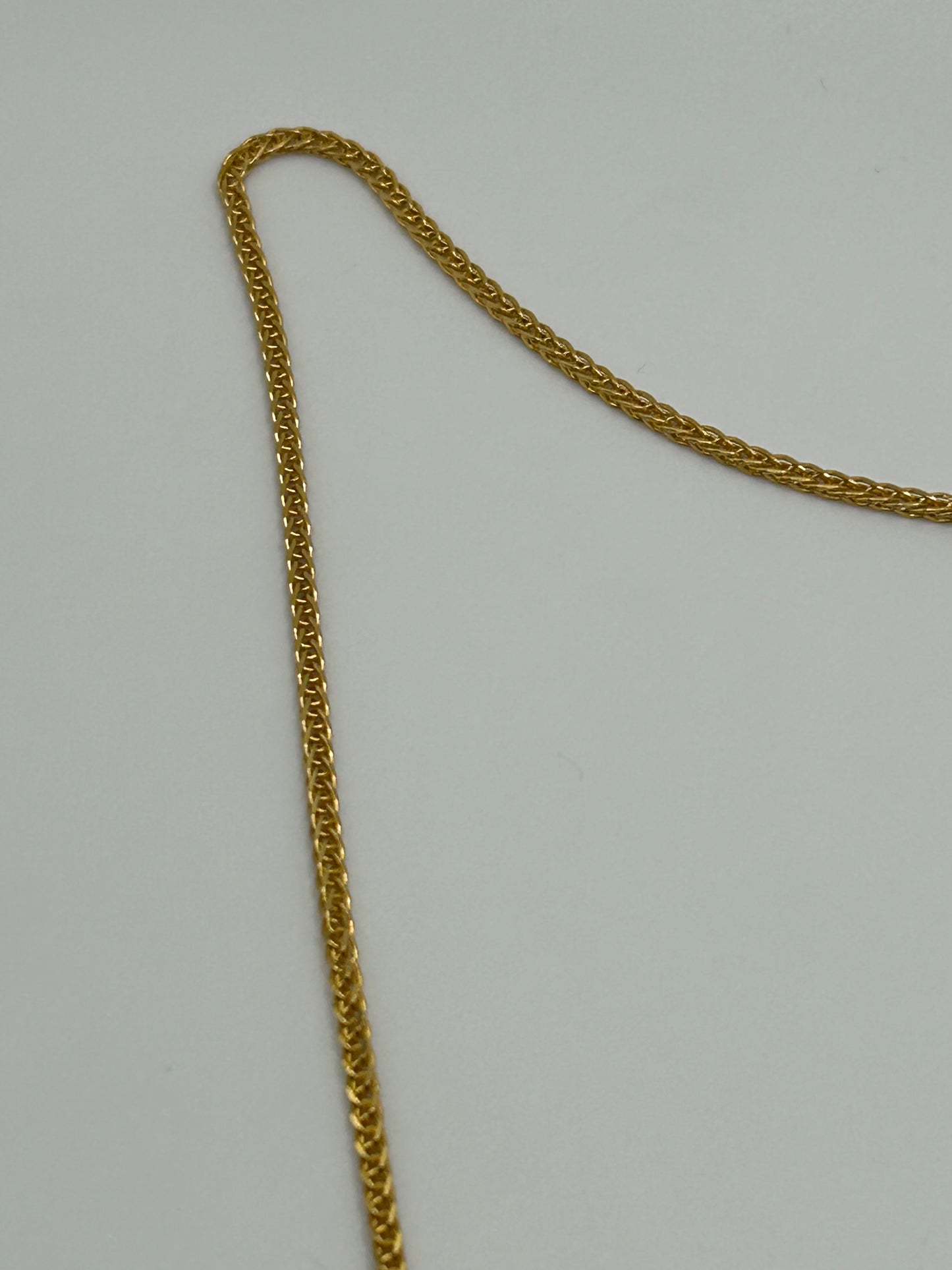 22ct Gold Chain - 9.5 grams, Solid, 22 Inch Hallmarked