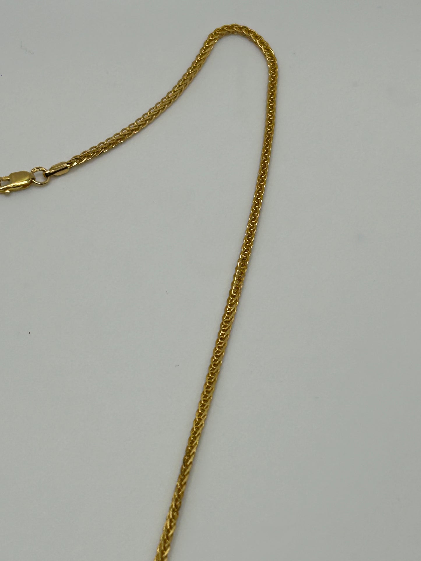 22ct Gold Chain - 9.5 grams, Solid, 22 Inch Hallmarked