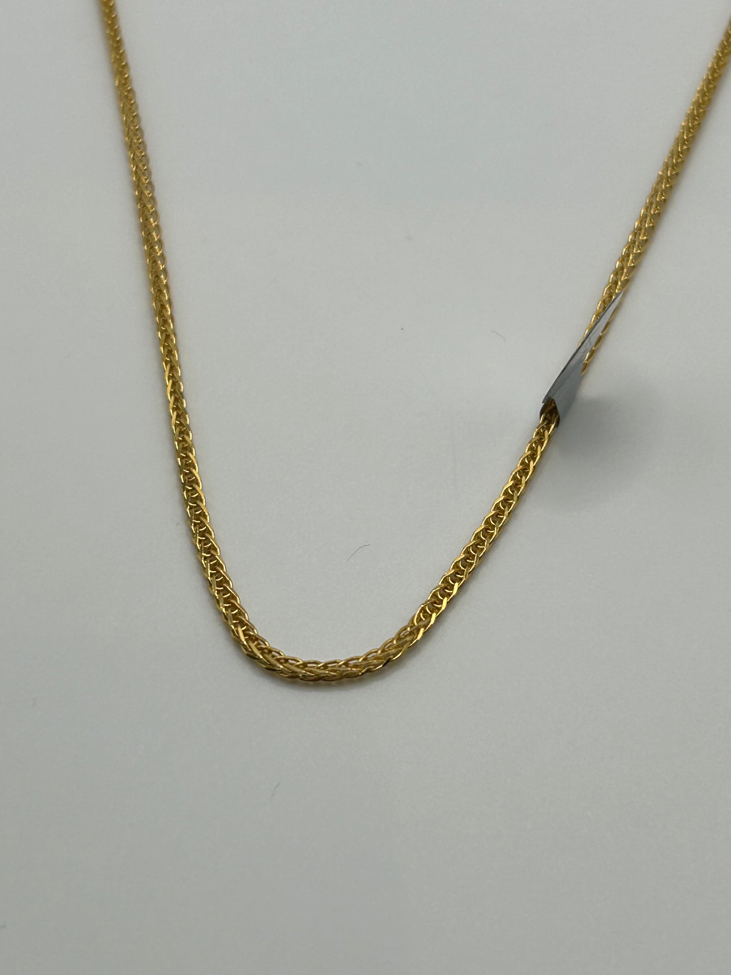 22ct Gold Chain - 9.5 grams, Solid, 22 Inch Hallmarked