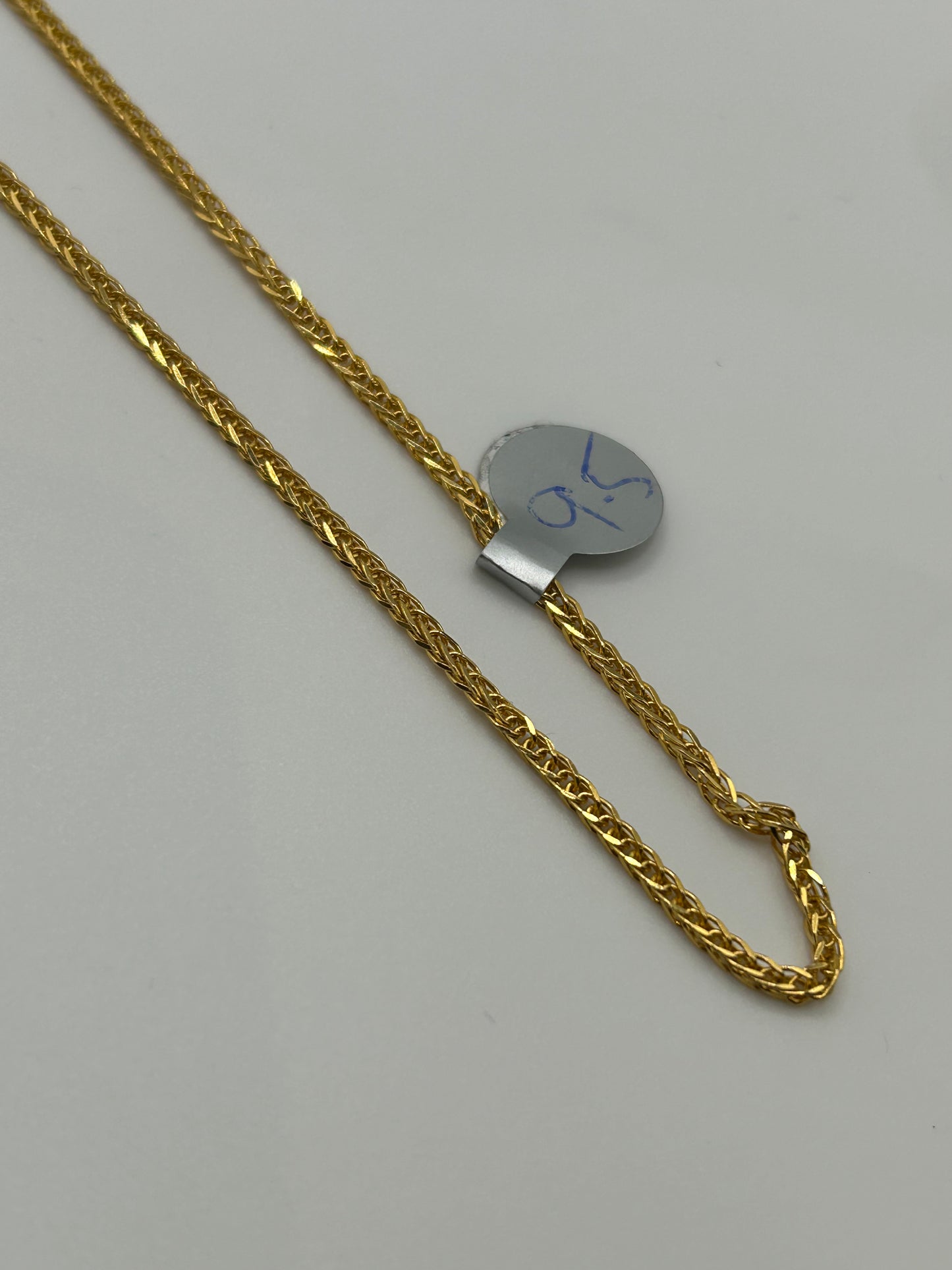 22ct Gold Chain - 9.5 grams, Solid, 22 Inch Hallmarked