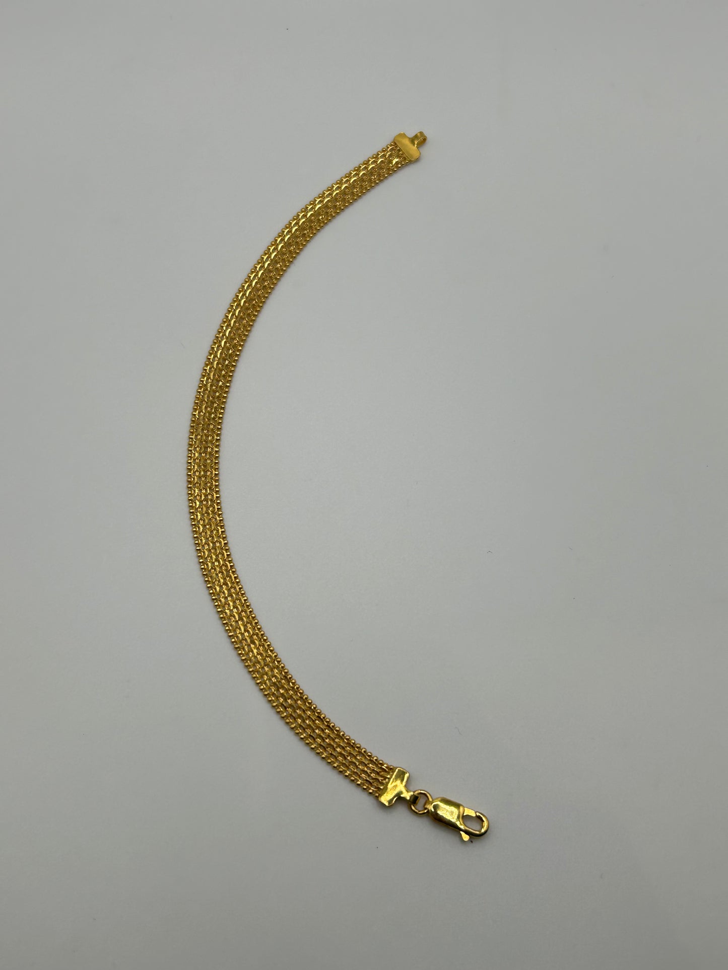 22ct Gold Ladies Bracelet 7.2 grams Hallmarked