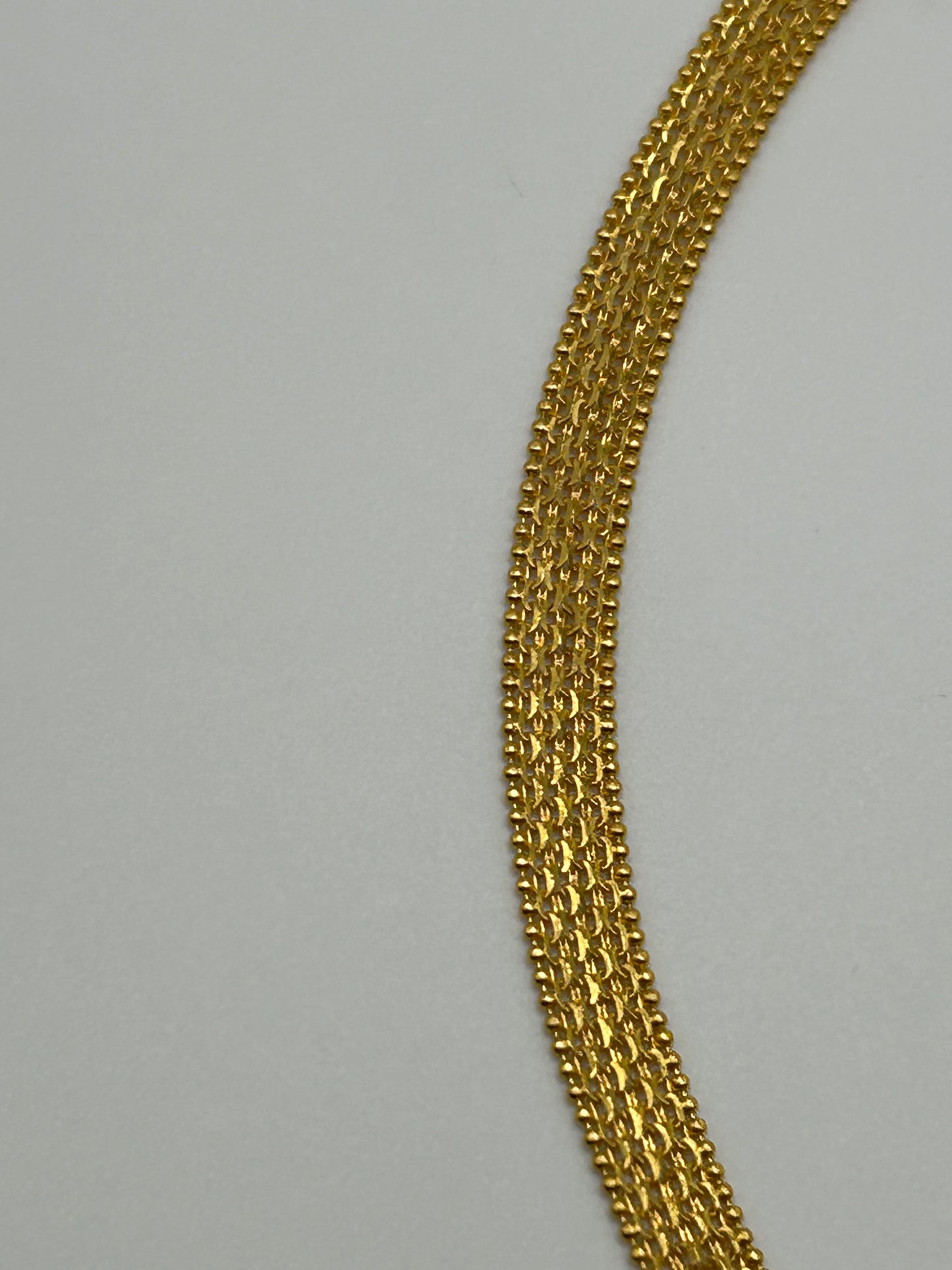 22ct Gold Ladies Bracelet 7.2 grams Hallmarked