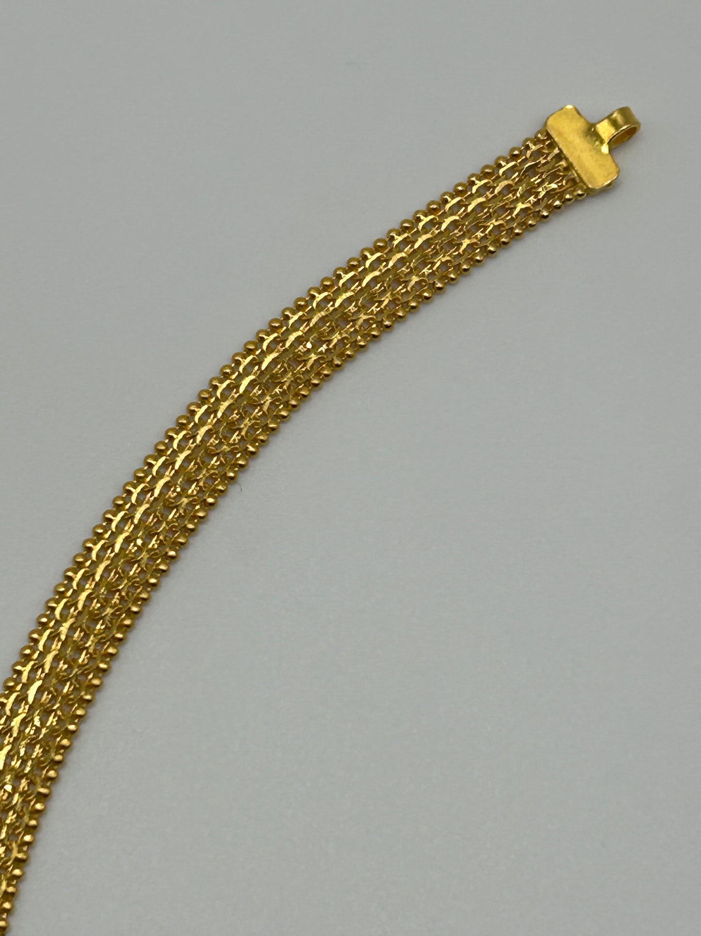 22ct Gold Ladies Bracelet 7.2 grams Hallmarked