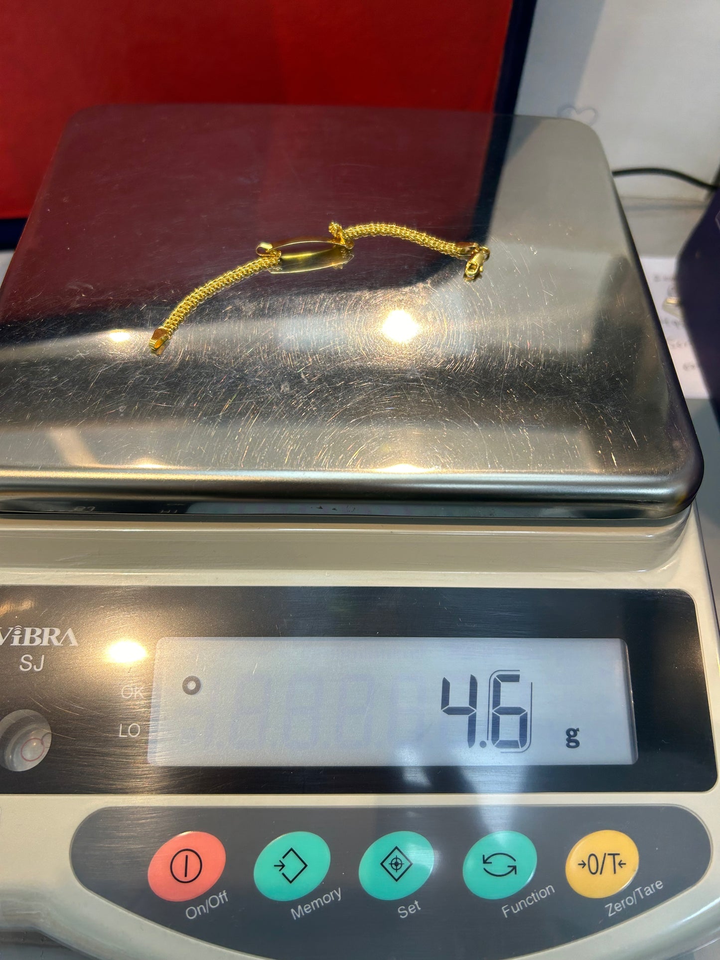 22ct Baby Bracelet 4.6 grams Hallmarked