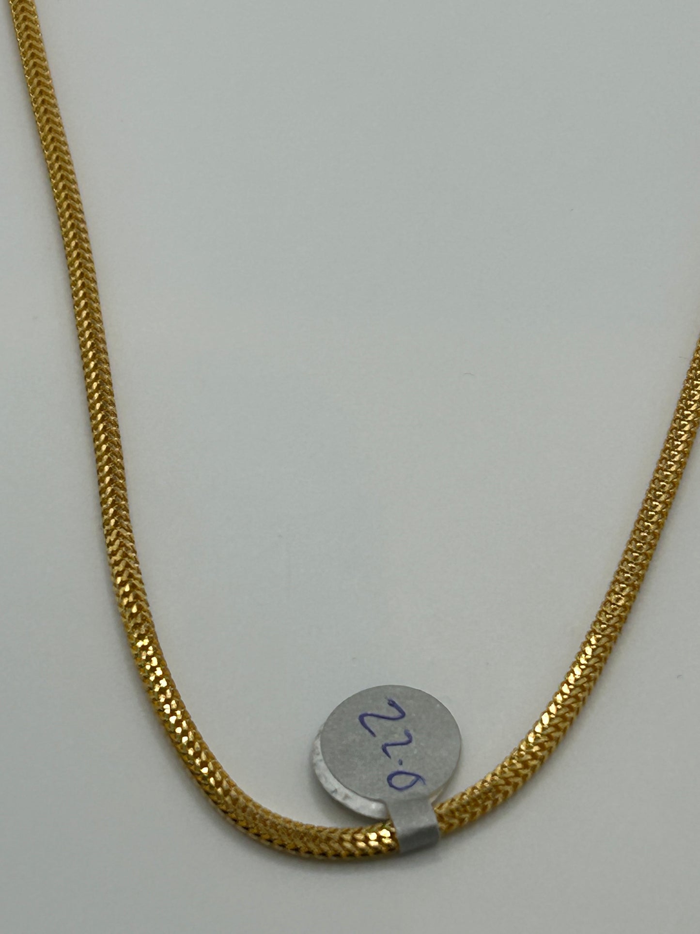 22ct Gold Chain 22.0 grams Hallmarked