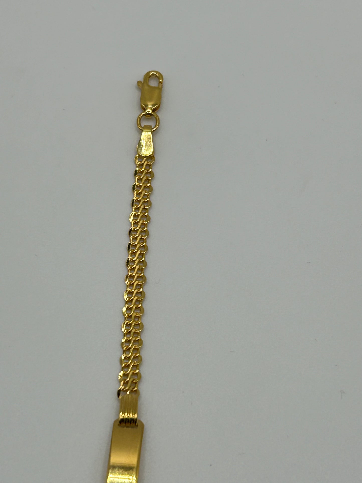 22ct Baby Bracelet 4.6 grams Hallmarked