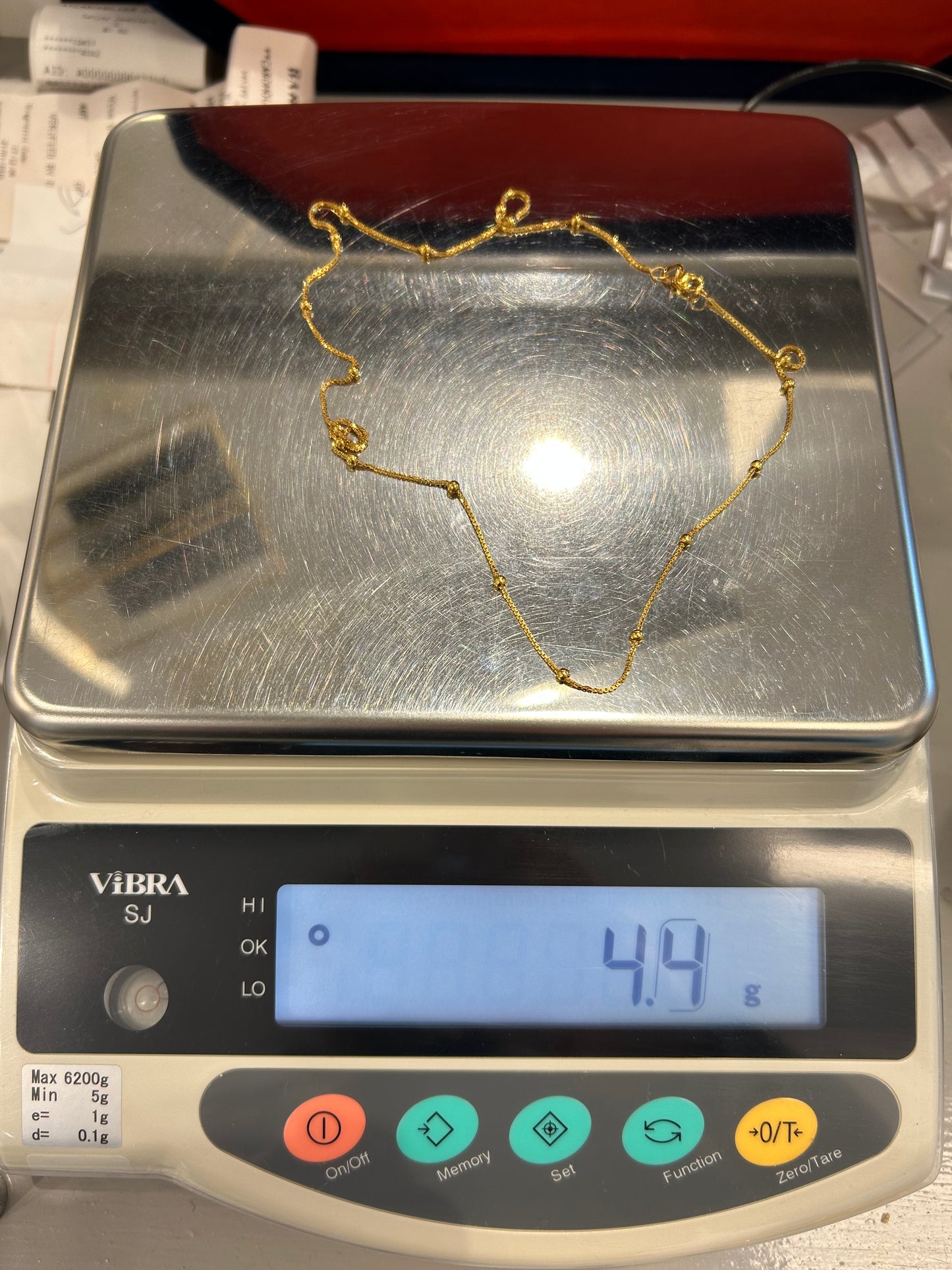 22ct Gold Chain – 4.4g – 18 Inches (Hallmarked)