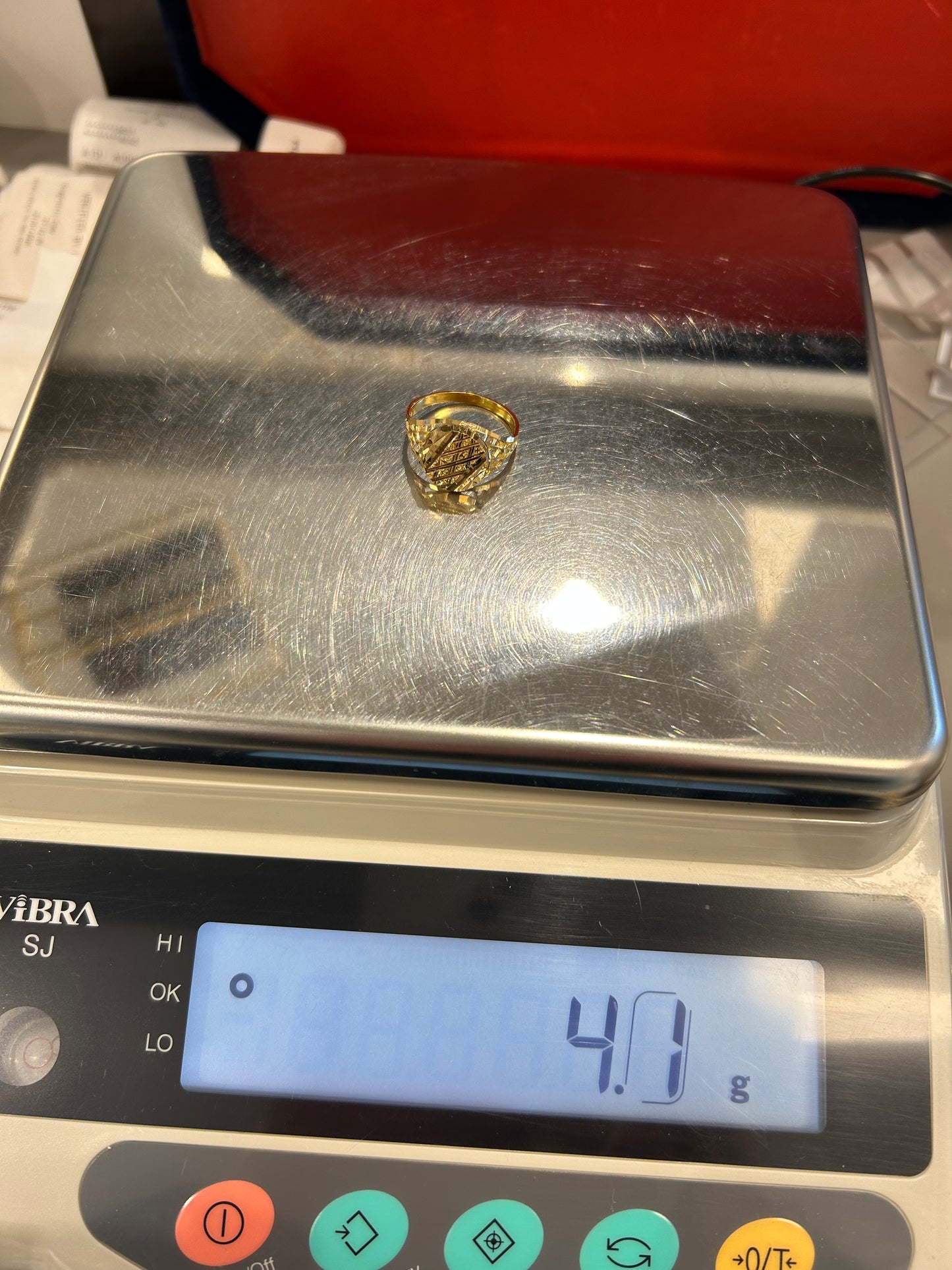 22ct Gold Men’s Ring – 4.1g – Size T½ (Hallmarked)