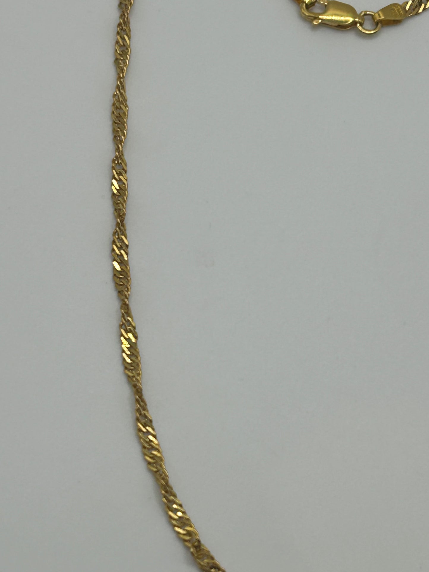 22ct Gold Chain 7.9 grams Hallmarked