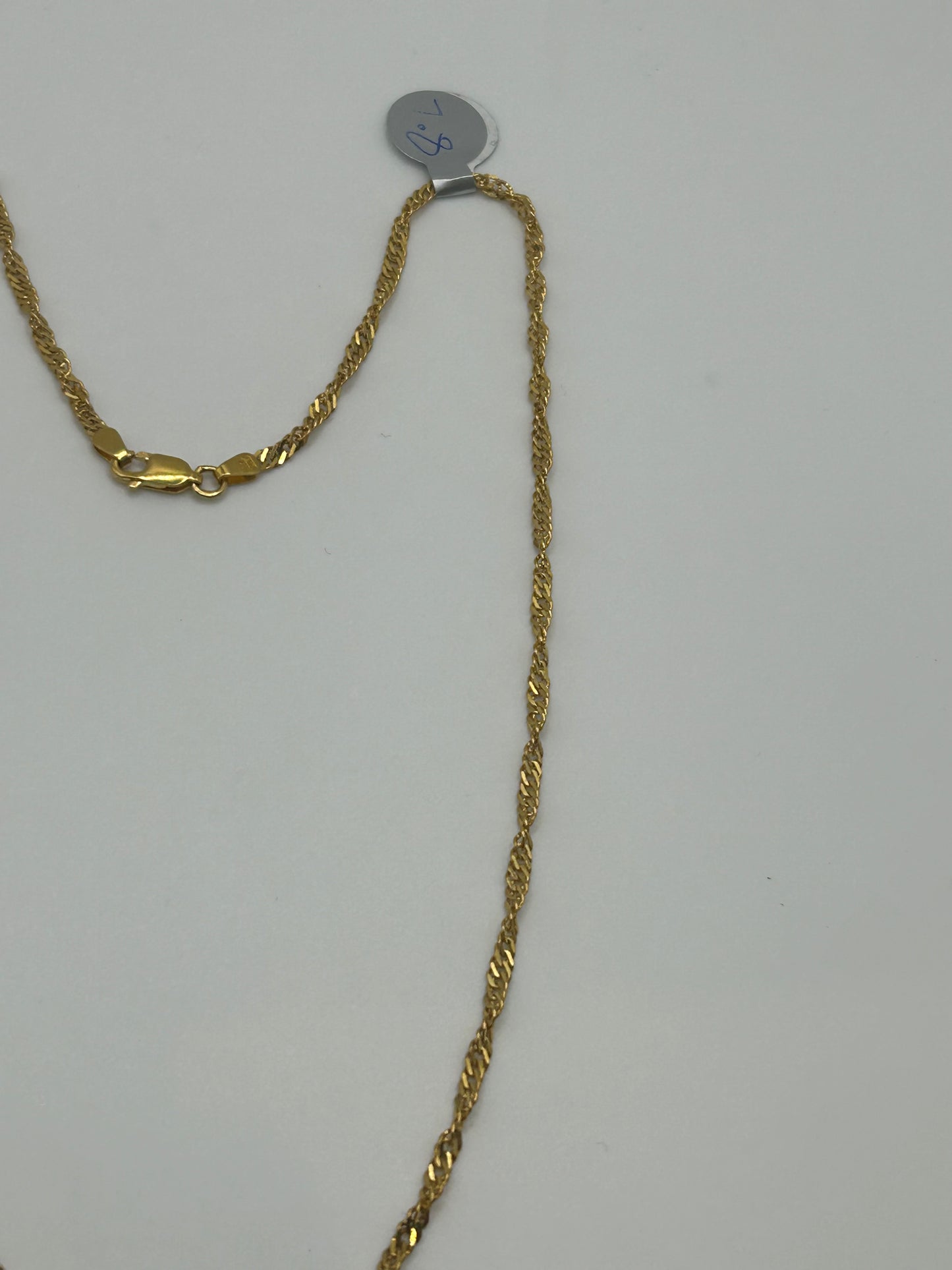 22ct Gold Chain 7.9 grams Hallmarked