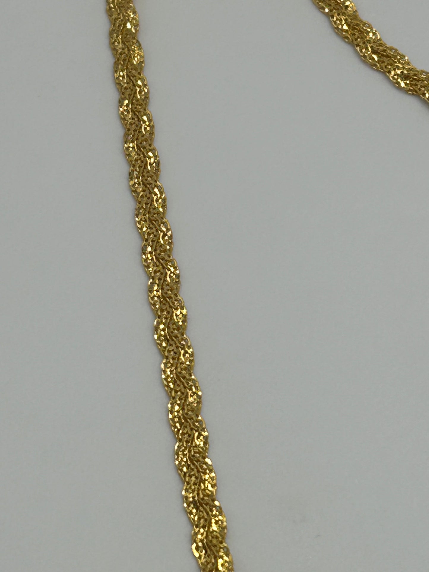 22ct Gold Chain - 12.2 grams, Hallmarked 22inch