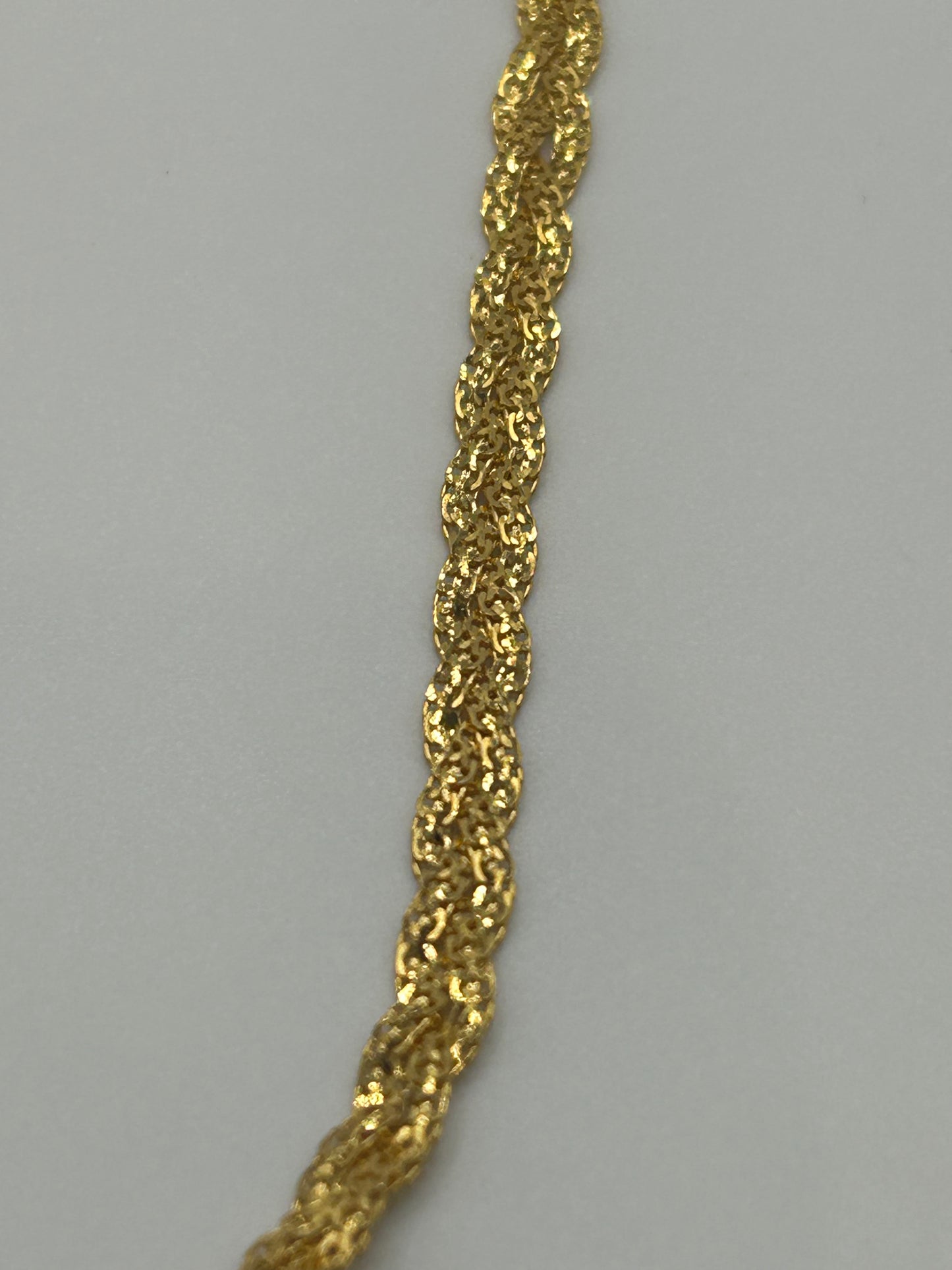 22ct Gold Chain - 12.2 grams, Hallmarked 22inch